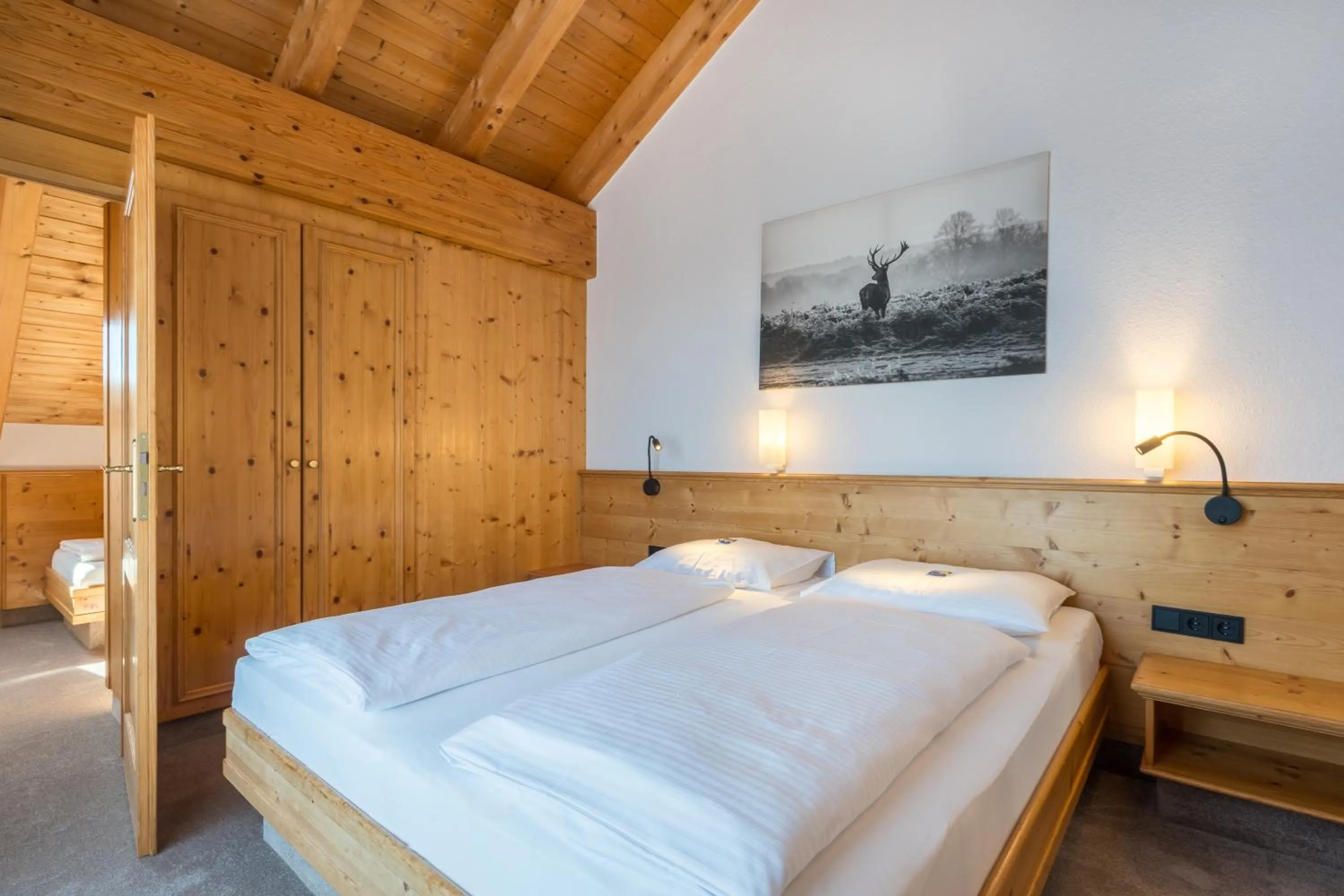 Bedroom, Bed in Residenz Hopfensee