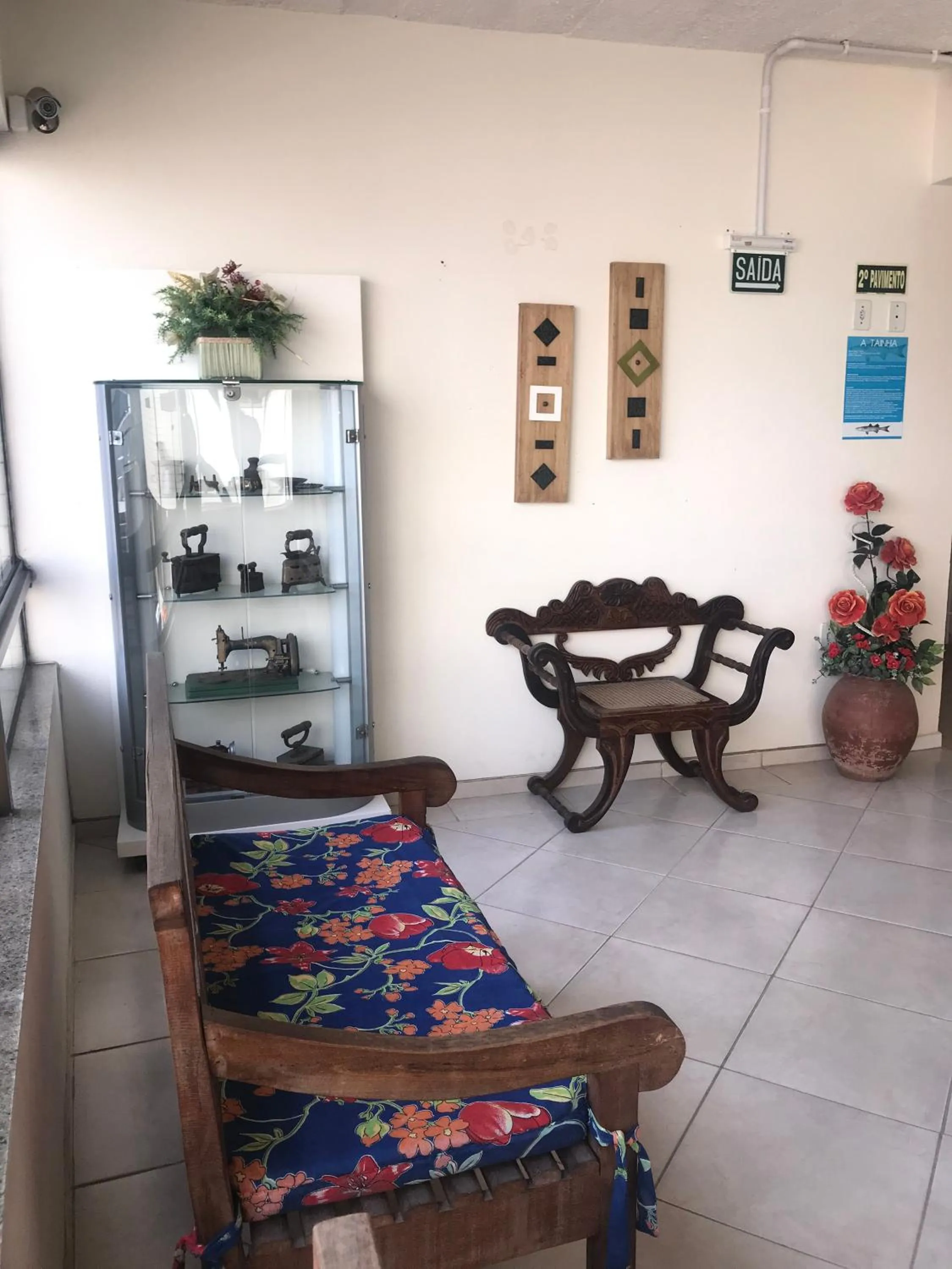 Living room in Hotel Mares do Sul