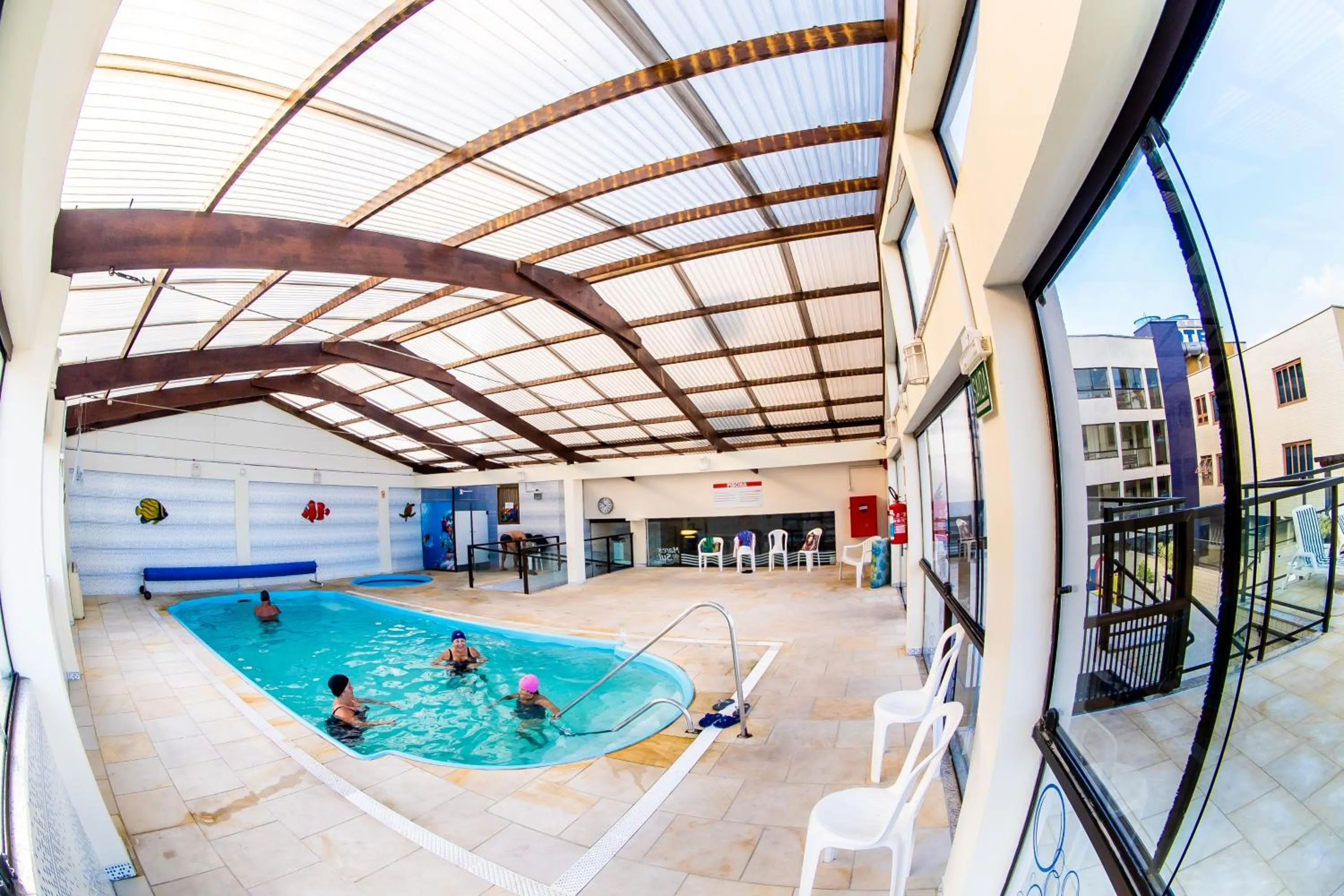 Hot Spring Bath in Hotel Mares do Sul