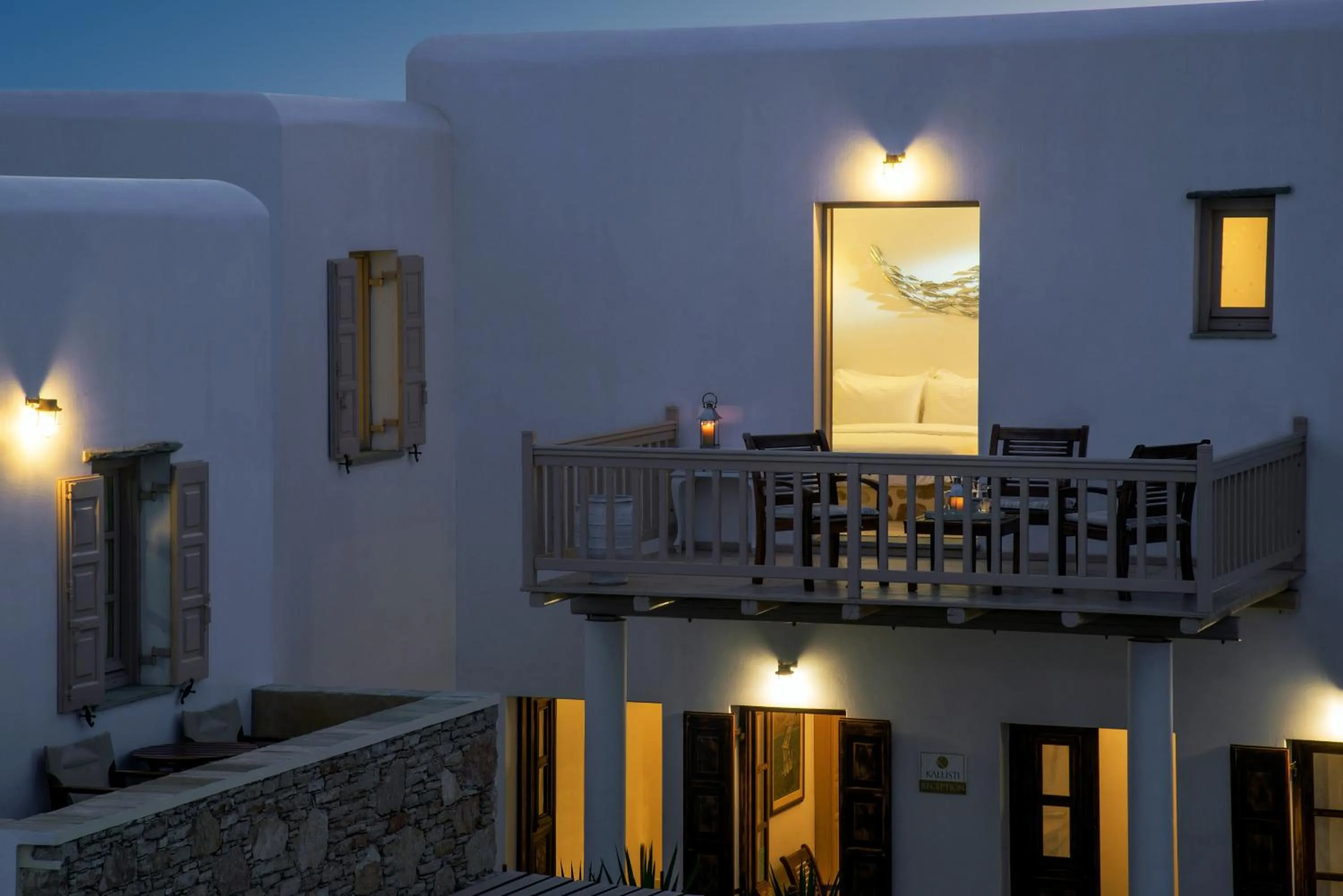 Balcony/Terrace in Kallisti Hotel