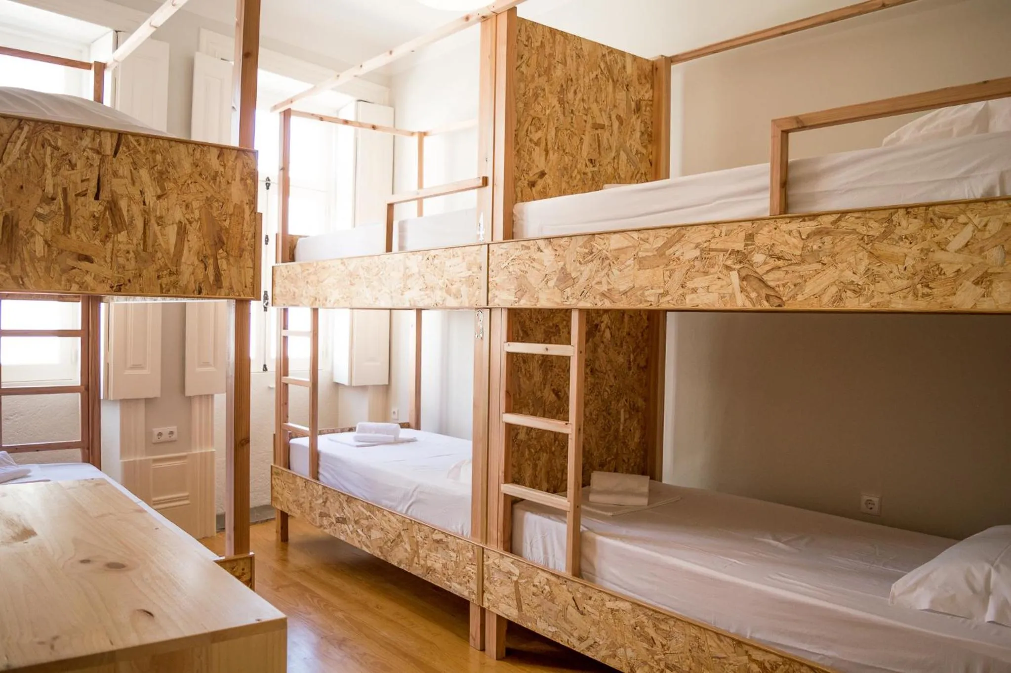 bunk bed in Queen's Garden Hostel