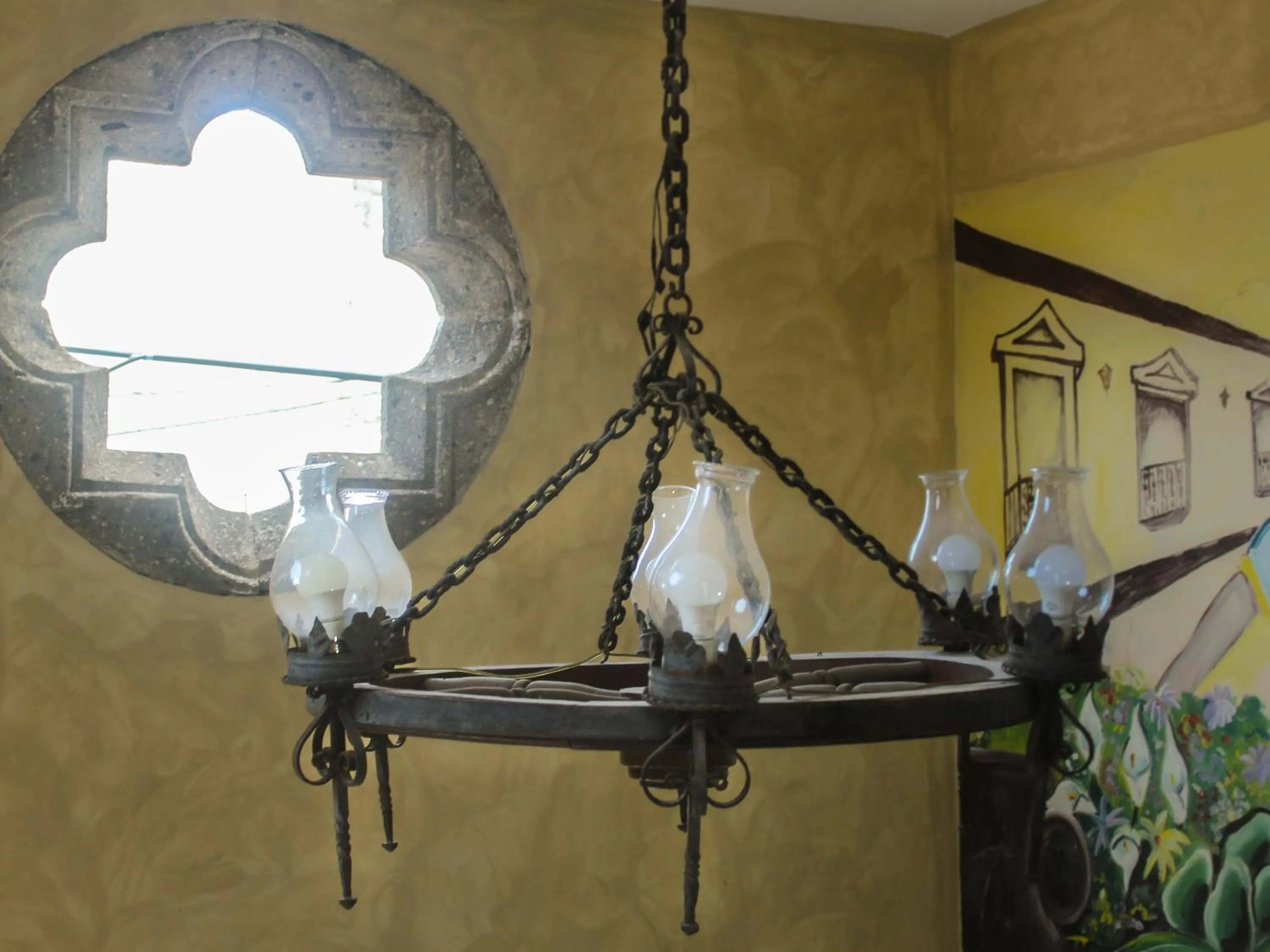 Decorative detail in Hotel La Casona Real