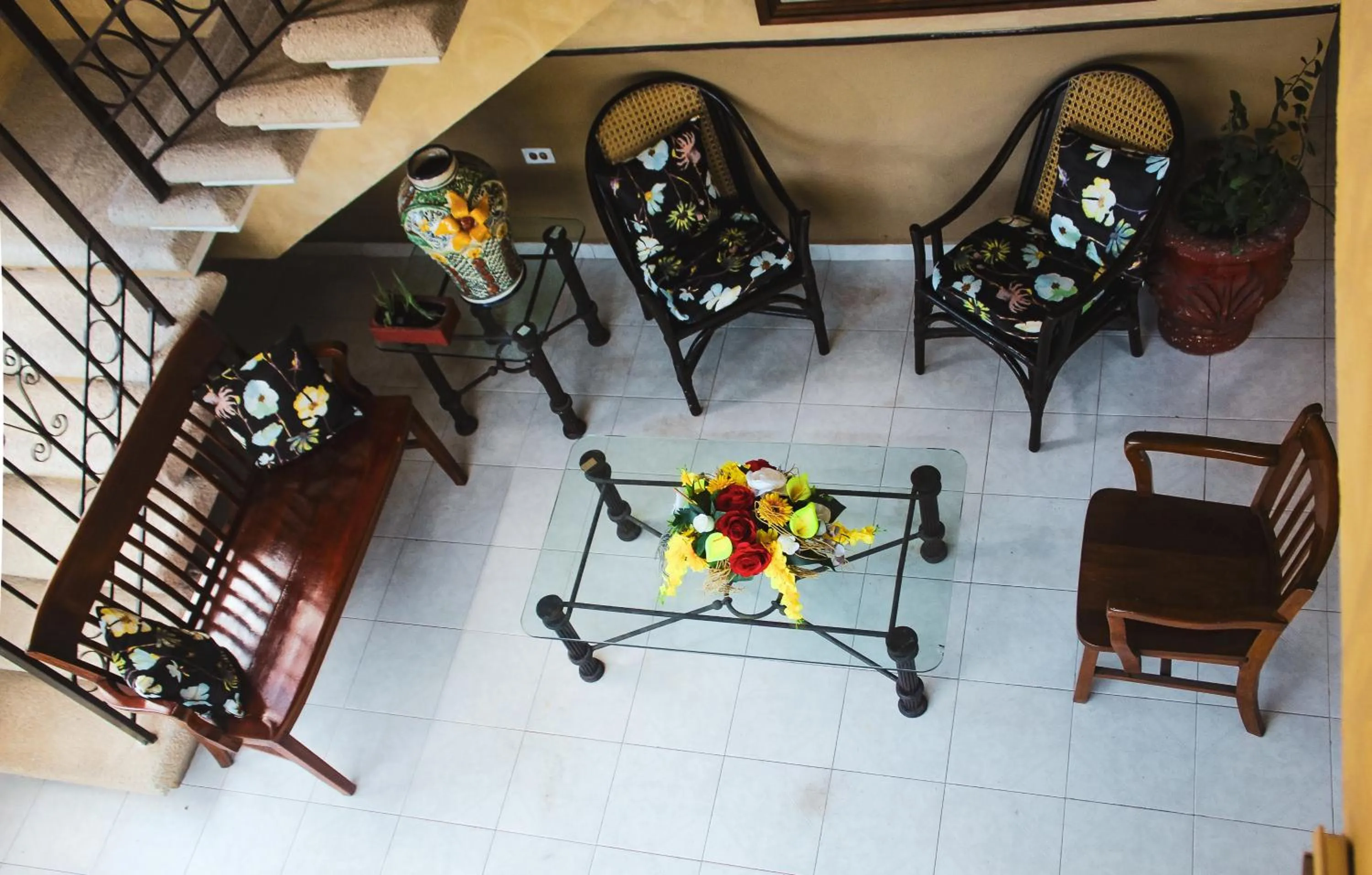 Lobby or reception in Hotel La Casona Real