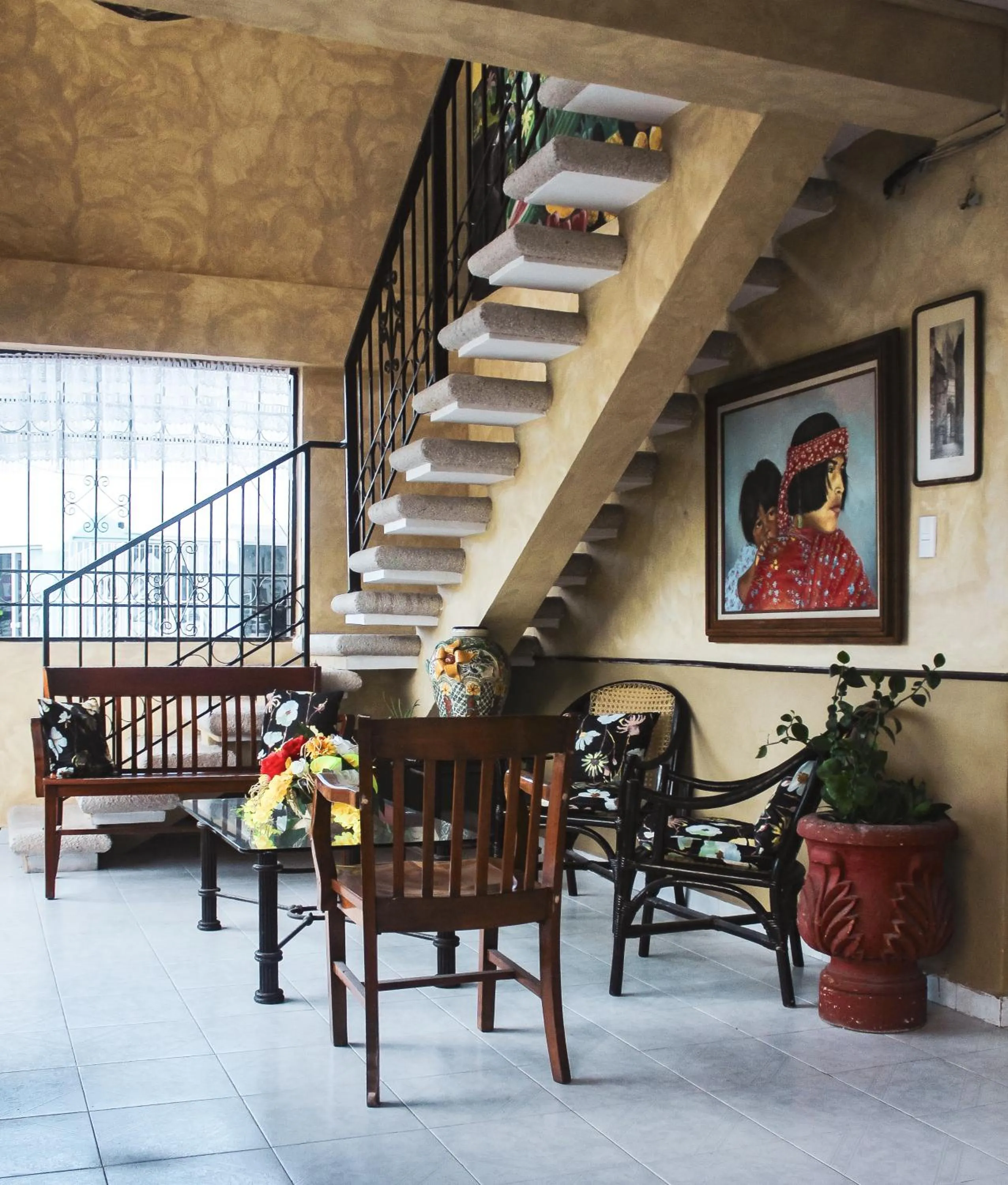 Lobby or reception in Hotel La Casona Real