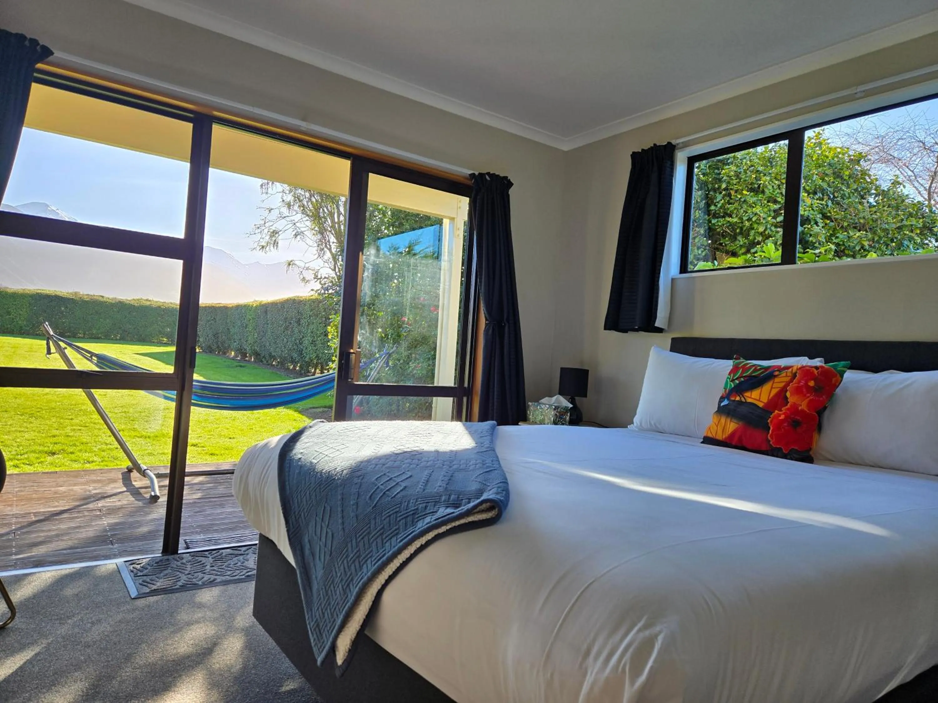 View (from property/room), Bed in Te Mahuru Retreat