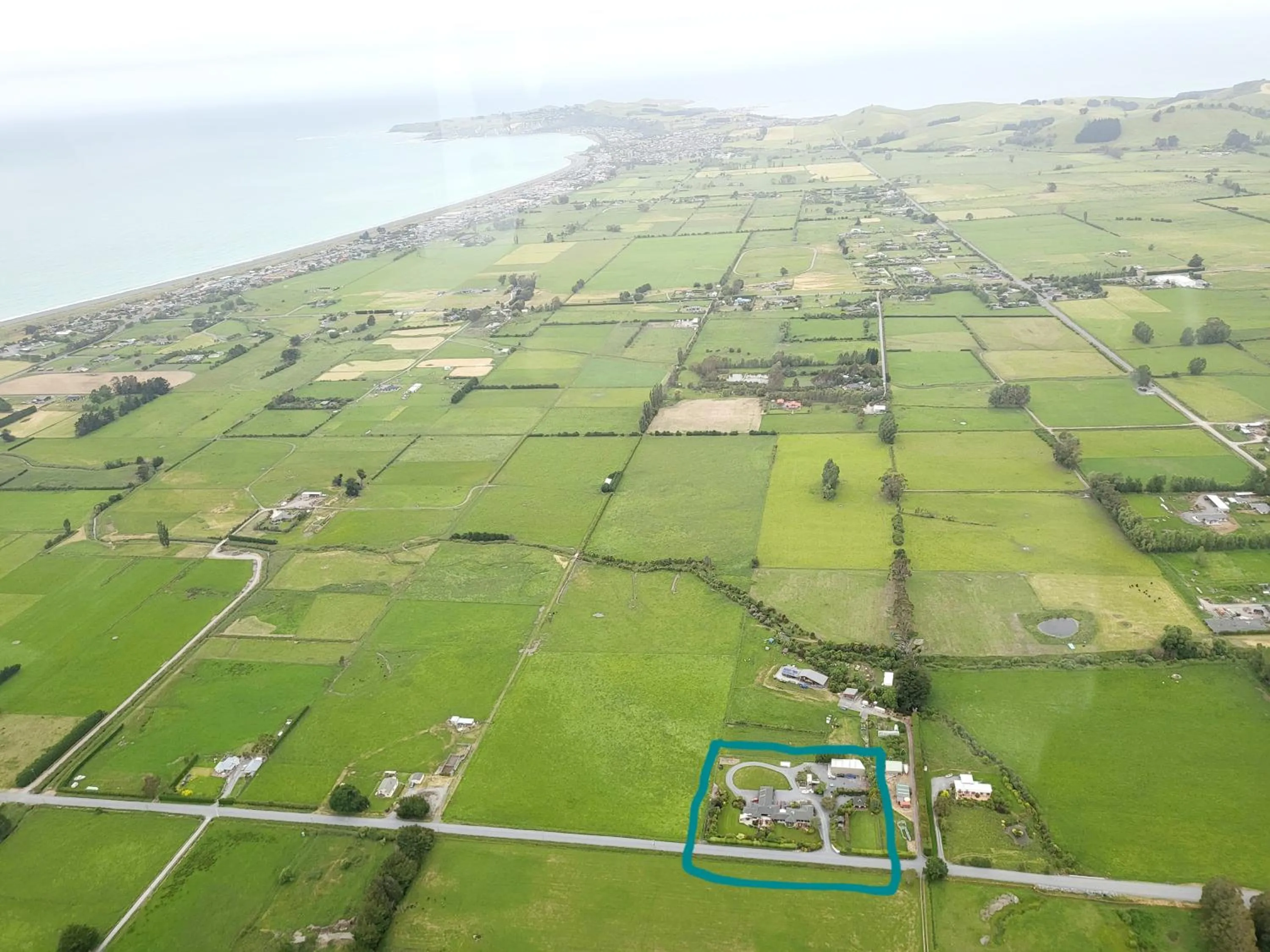 Bird's eye view in Te Mahuru Retreat