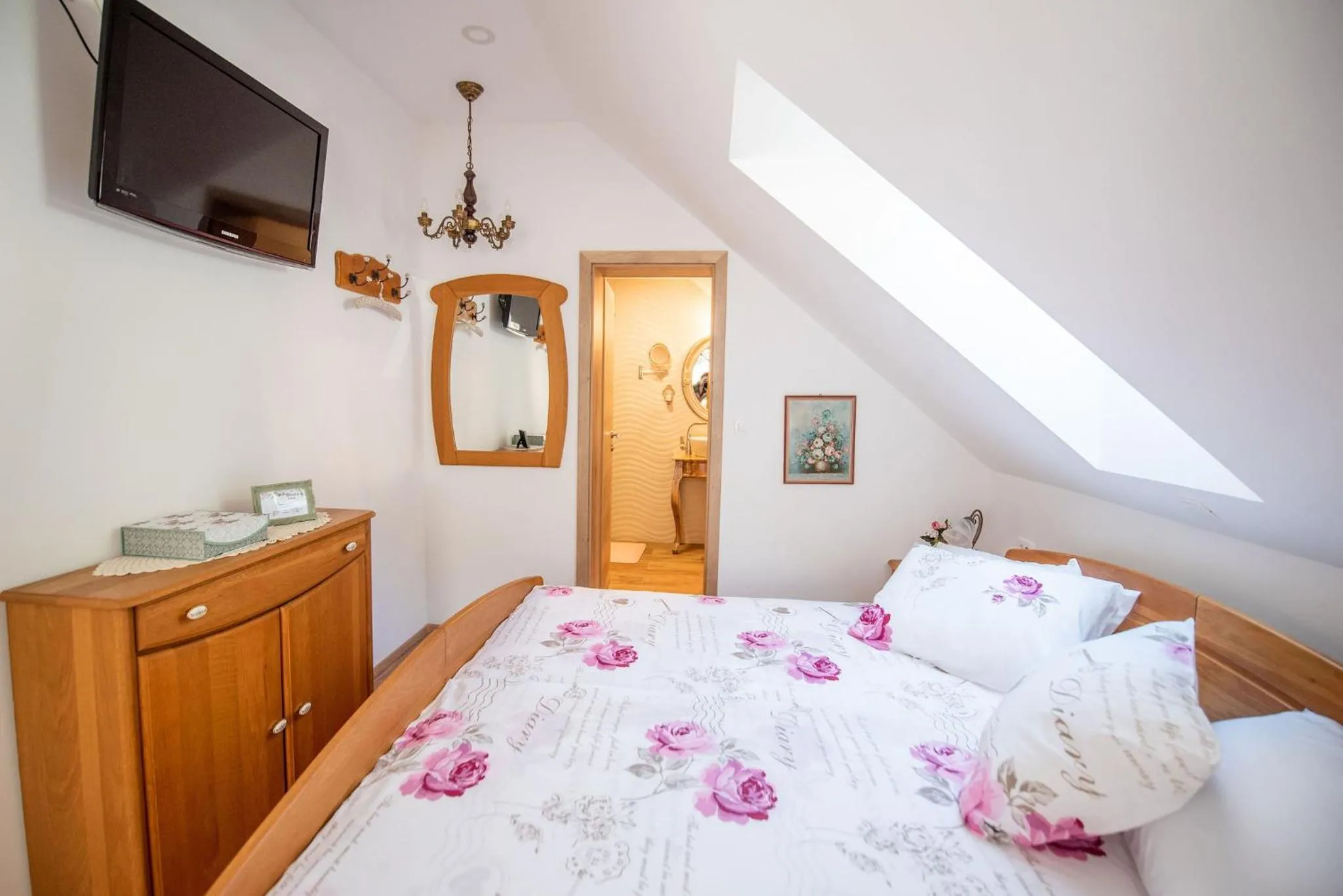 Bed in Apartmaji Urška