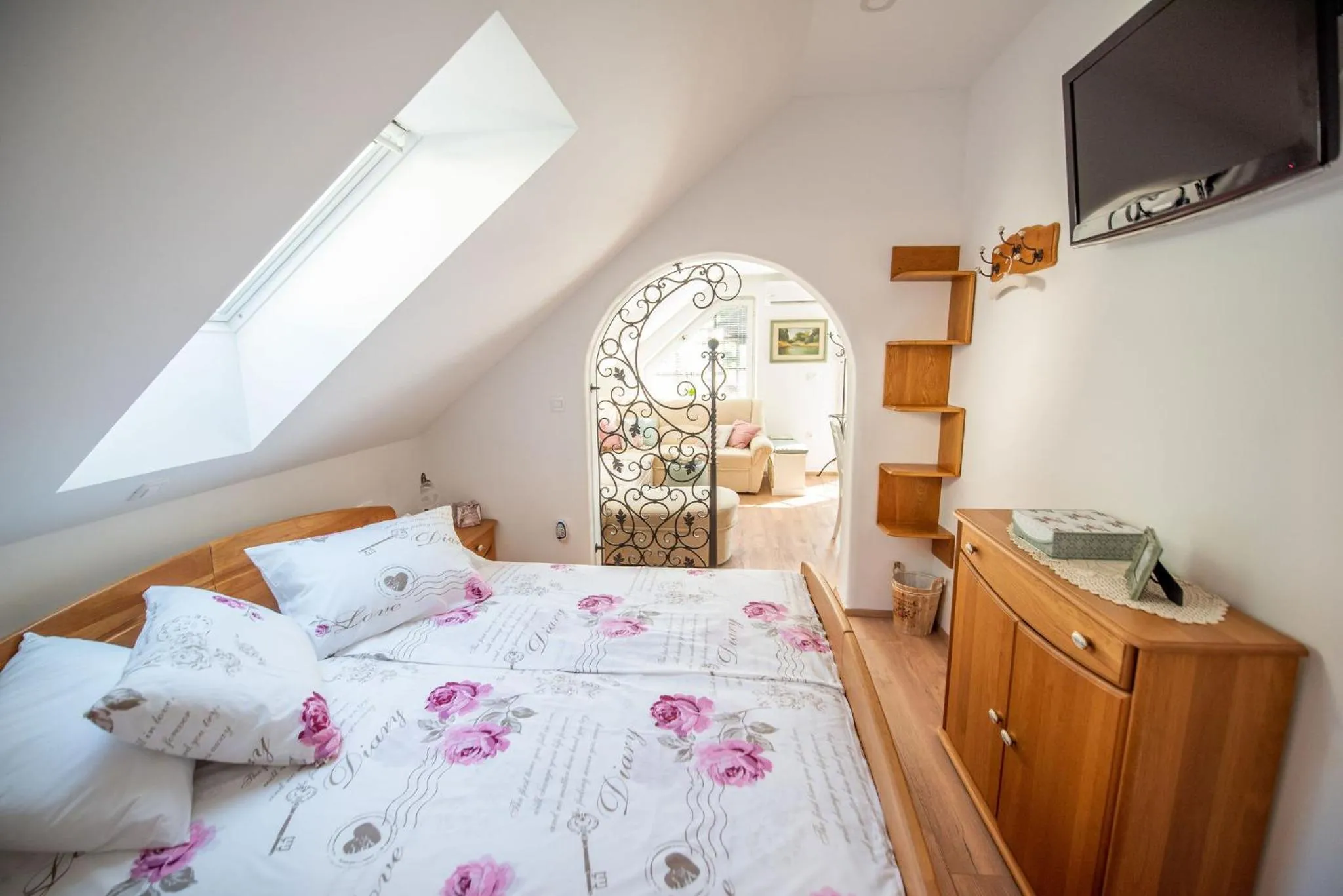 Bed in Apartmaji Urška