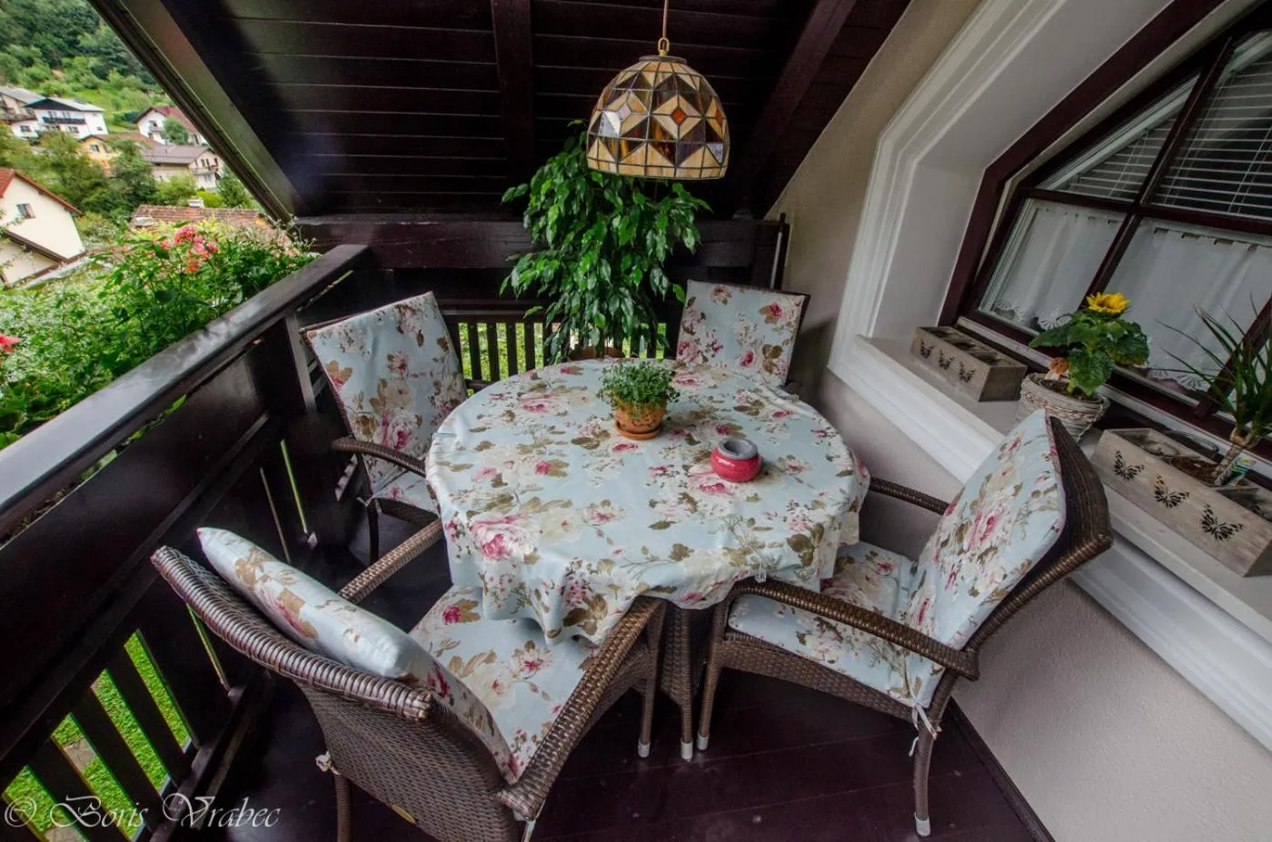 Patio in Apartmaji Urška