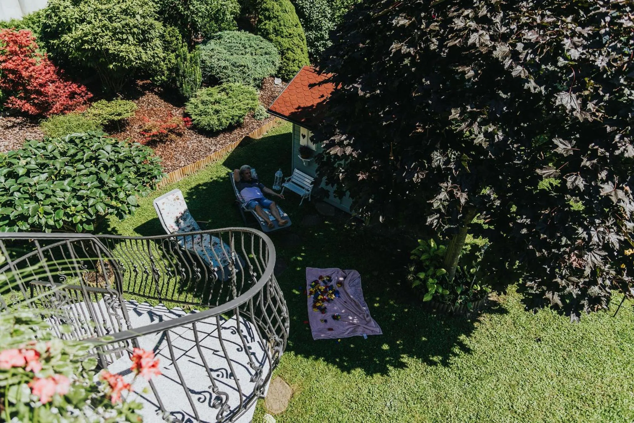 Garden in Apartmaji Urška