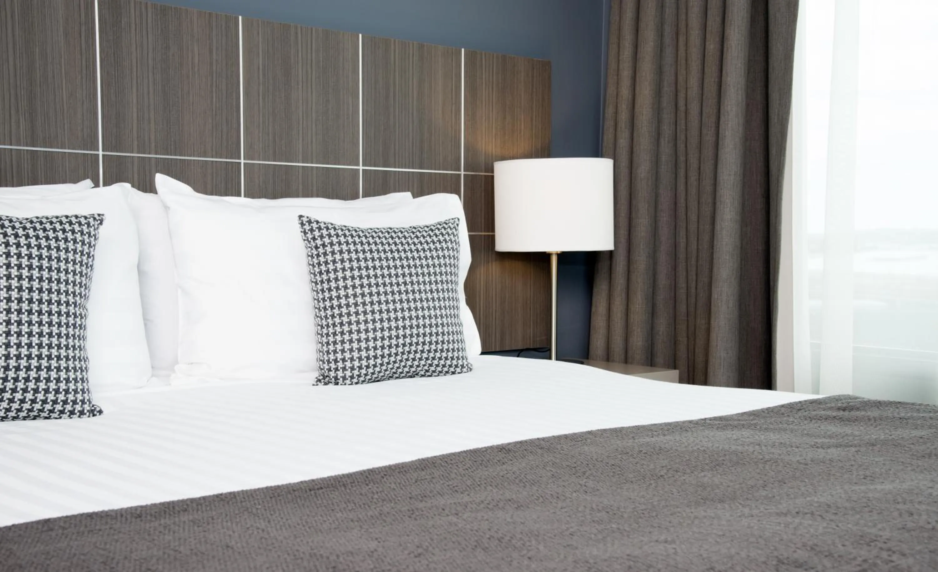 Decorative detail, Bed in Quest Highbrook