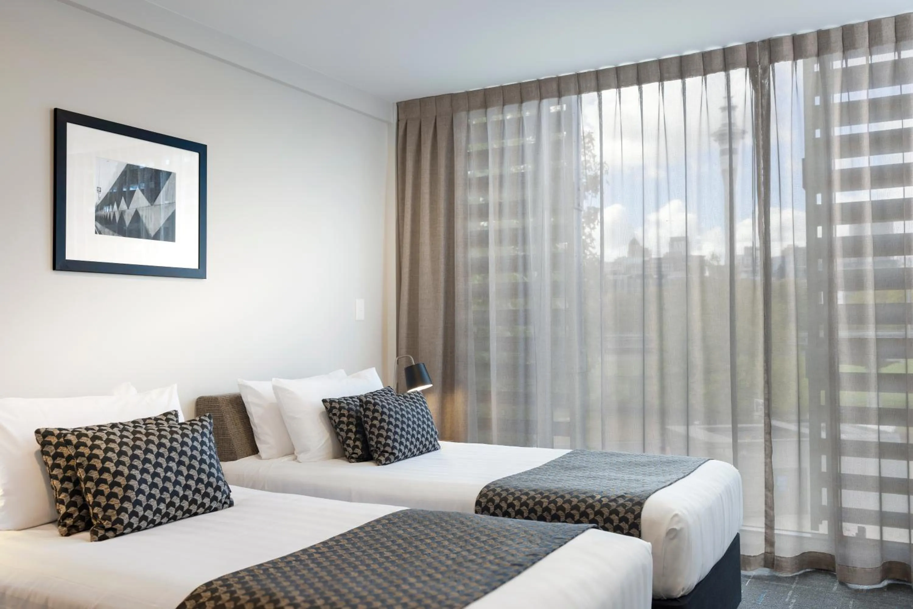 Bed in Quest on Beaumont