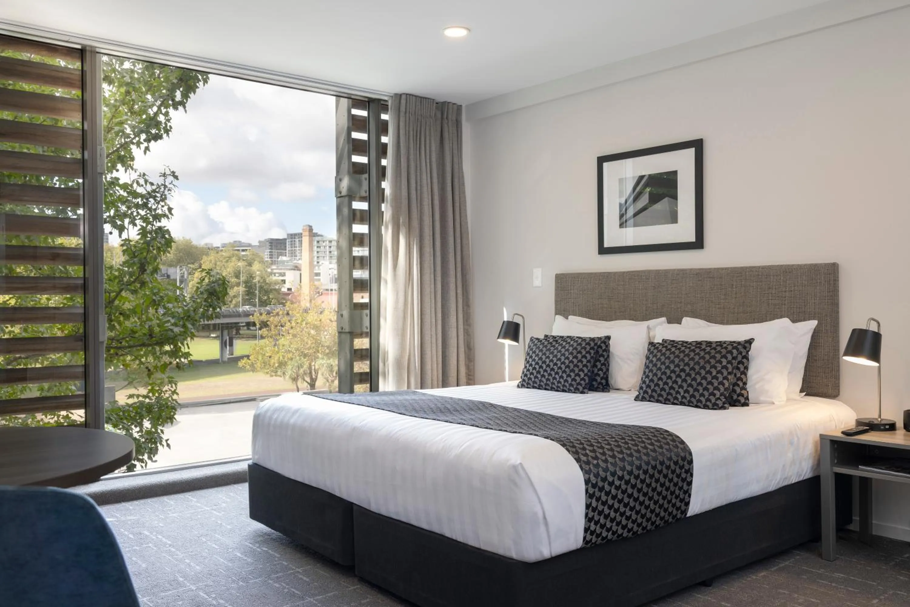 Bed in Quest on Beaumont