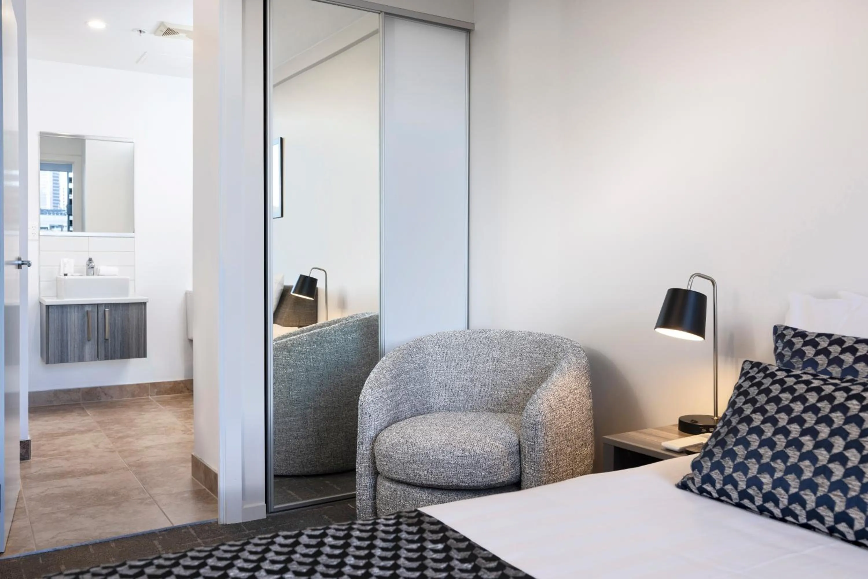 Bed in Quest on Beaumont