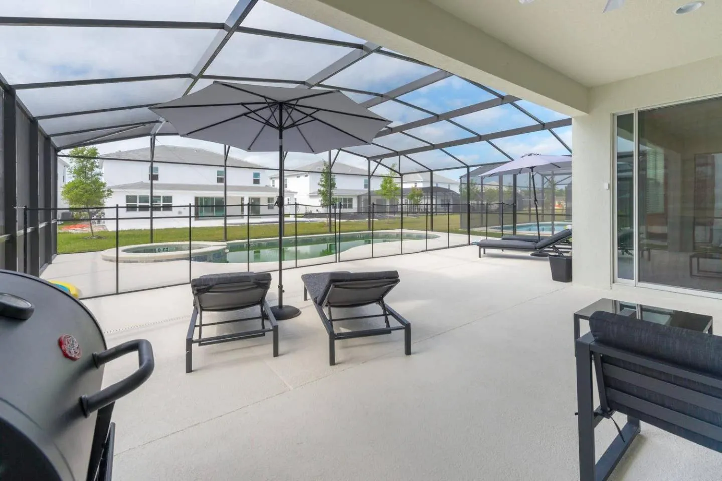 Patio in 3840 Supreme Villa 6Bd Private Pool and Game Room