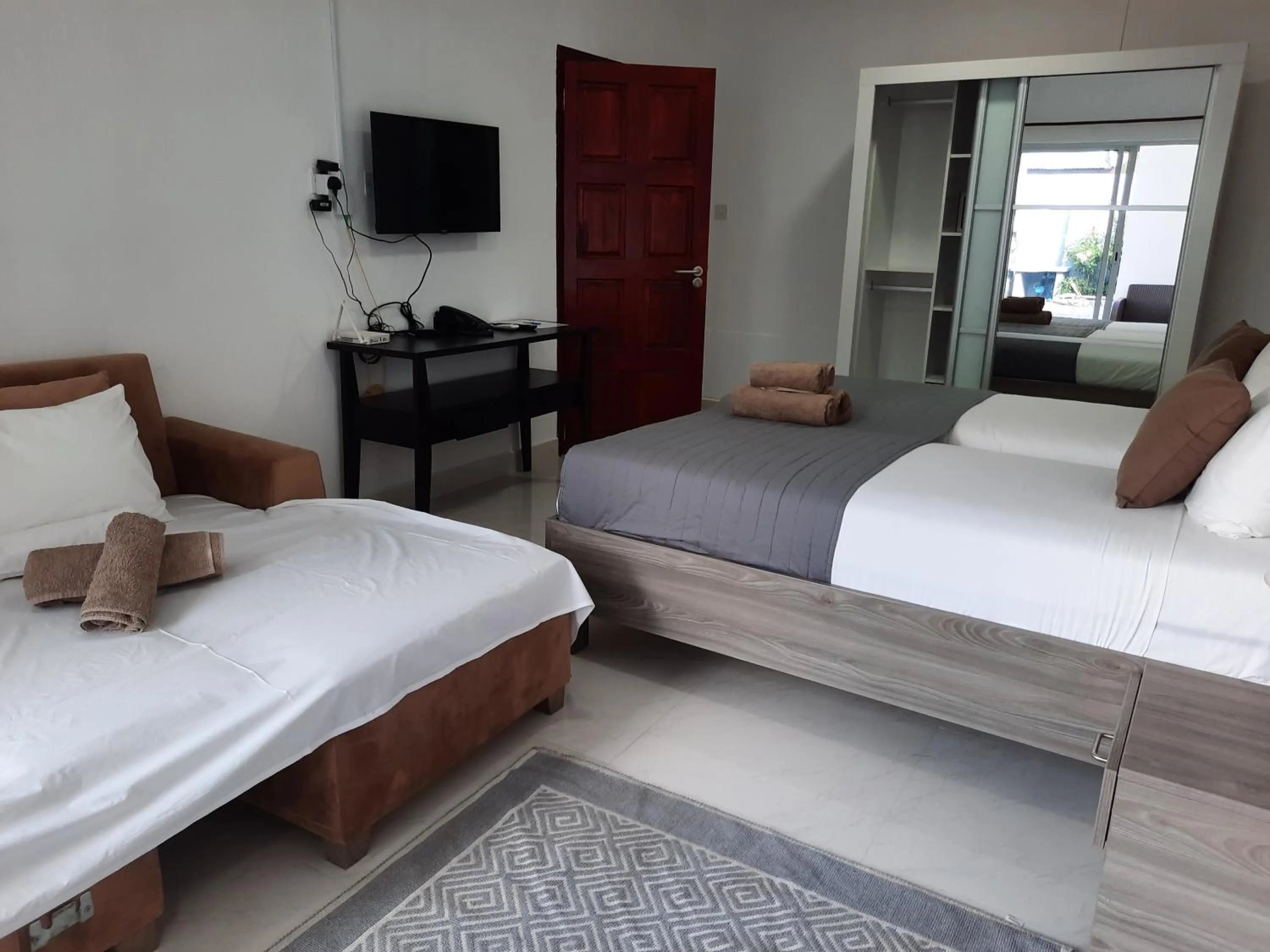 Bed in Hotel Plein Soleil