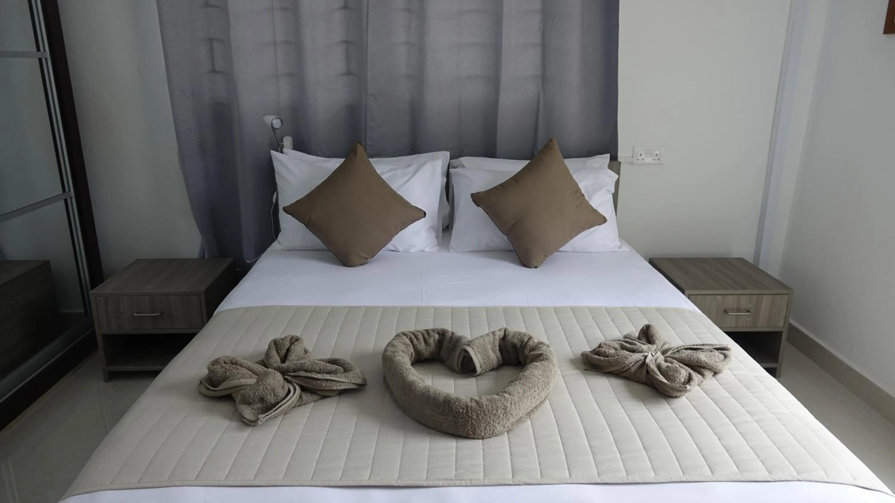 Bed in Hotel Plein Soleil