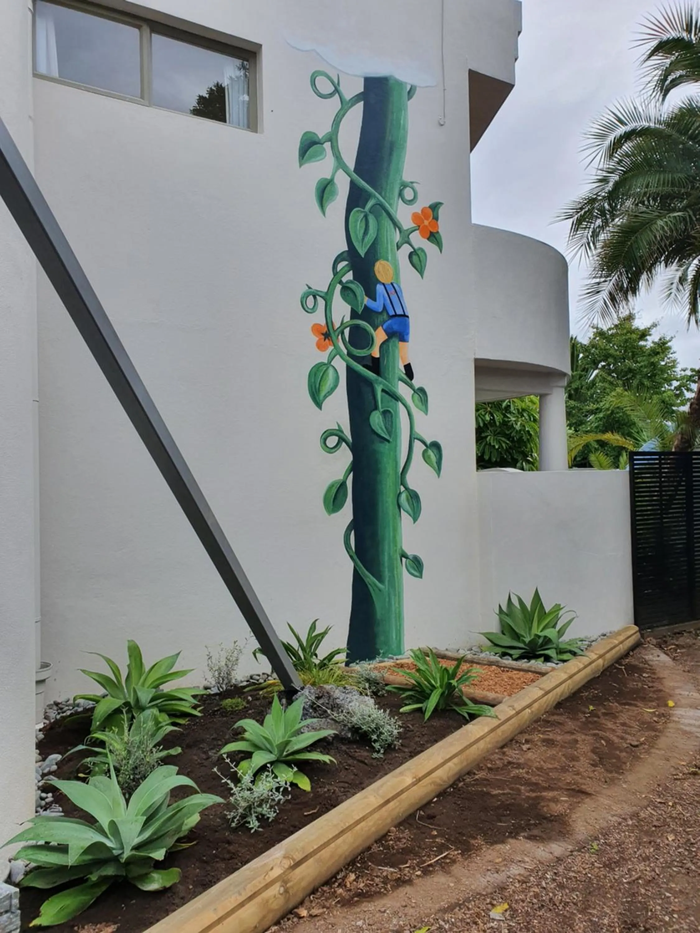 young children in Breakers Motel