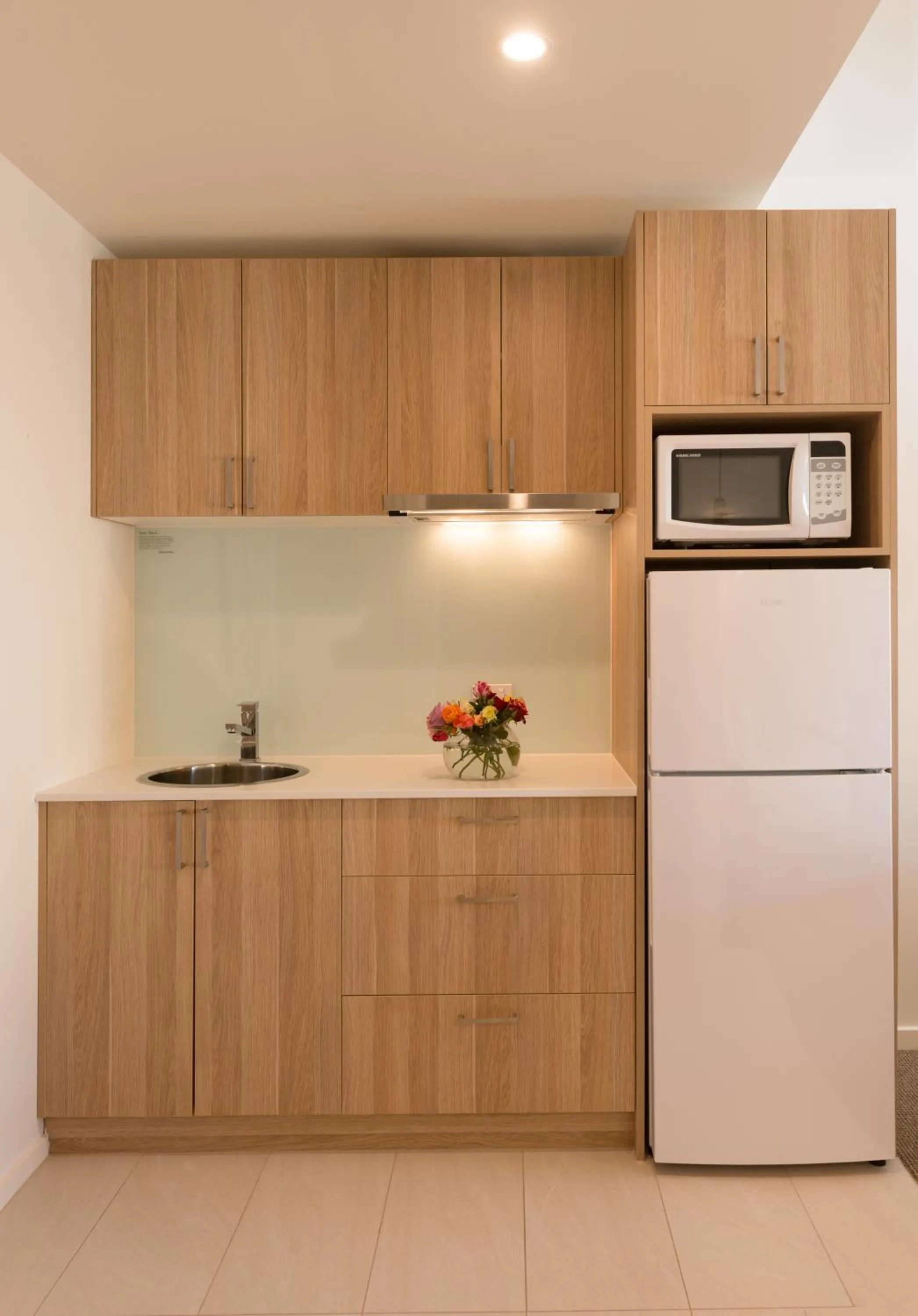 Kitchen or kitchenette in Boathouse Resort Studios and Suites