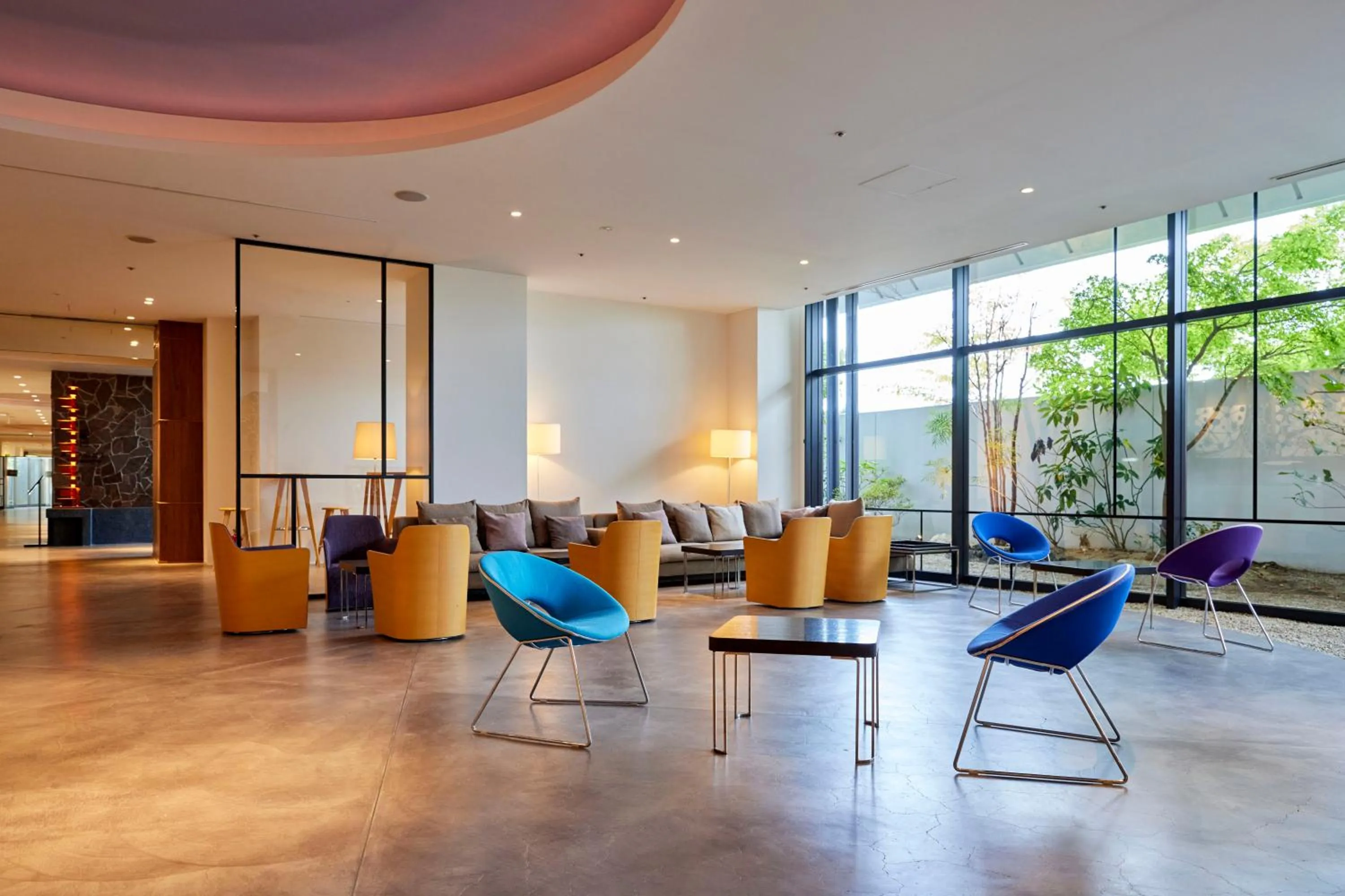 Lobby or reception in Hilltop Resort Fukuoka