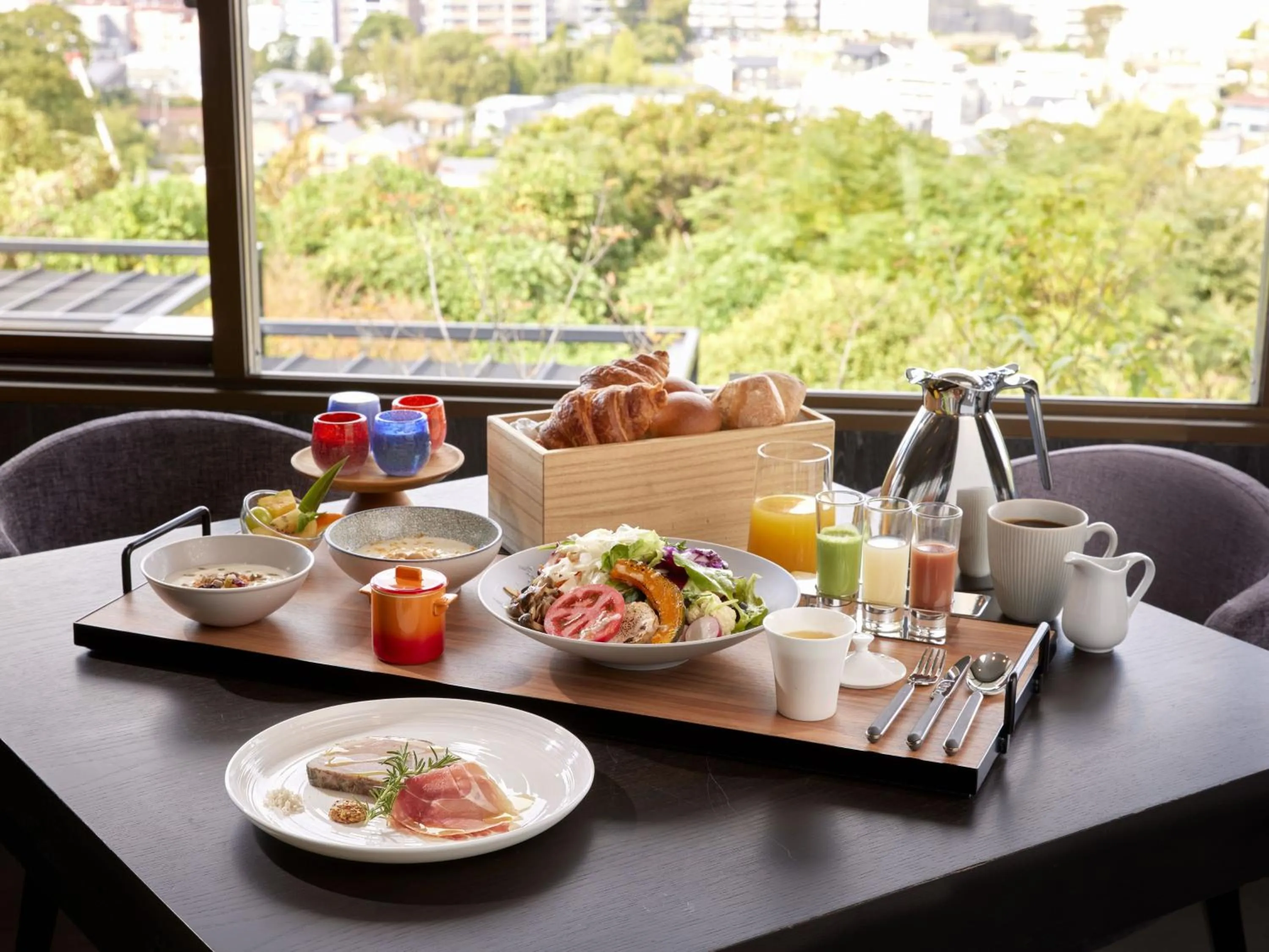 Breakfast in Hilltop Resort Fukuoka