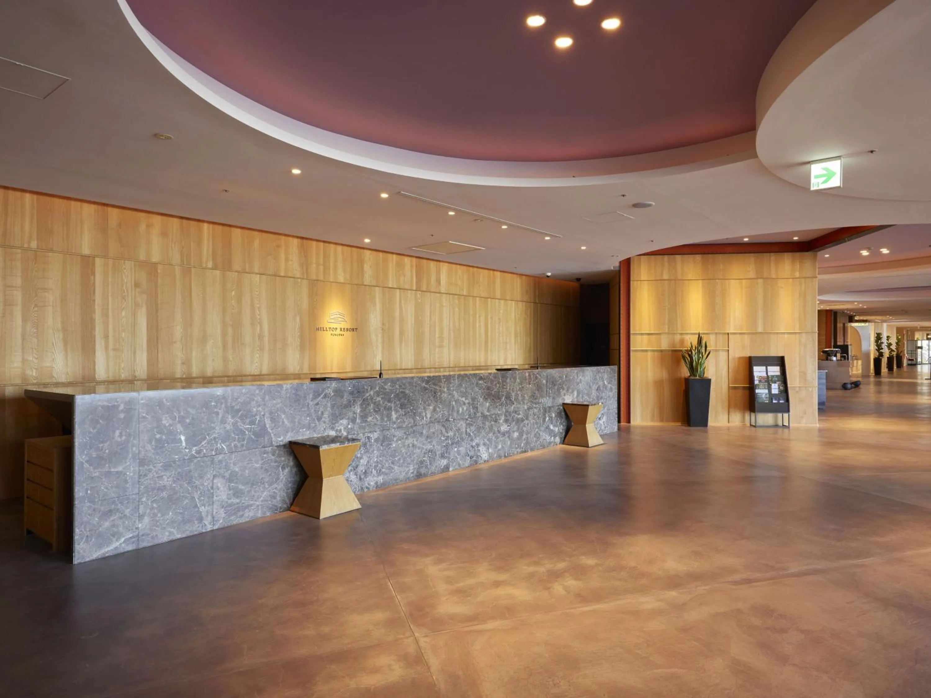 Lobby or reception in Hilltop Resort Fukuoka