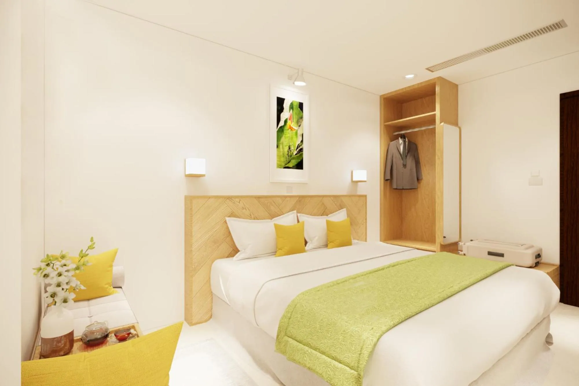 Bedroom, Bed in The Pearl Hotel