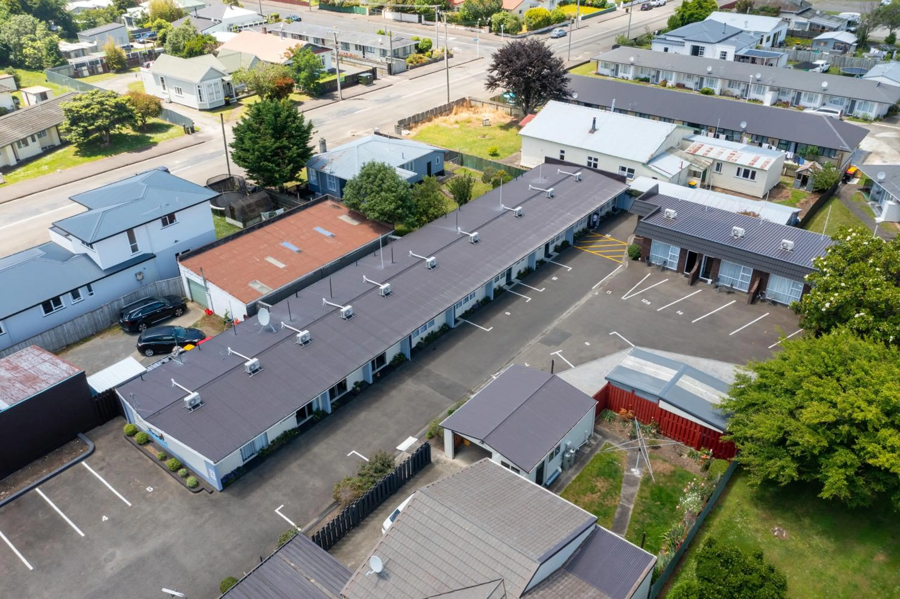 Bird's eye view in Viking Lodge Motel