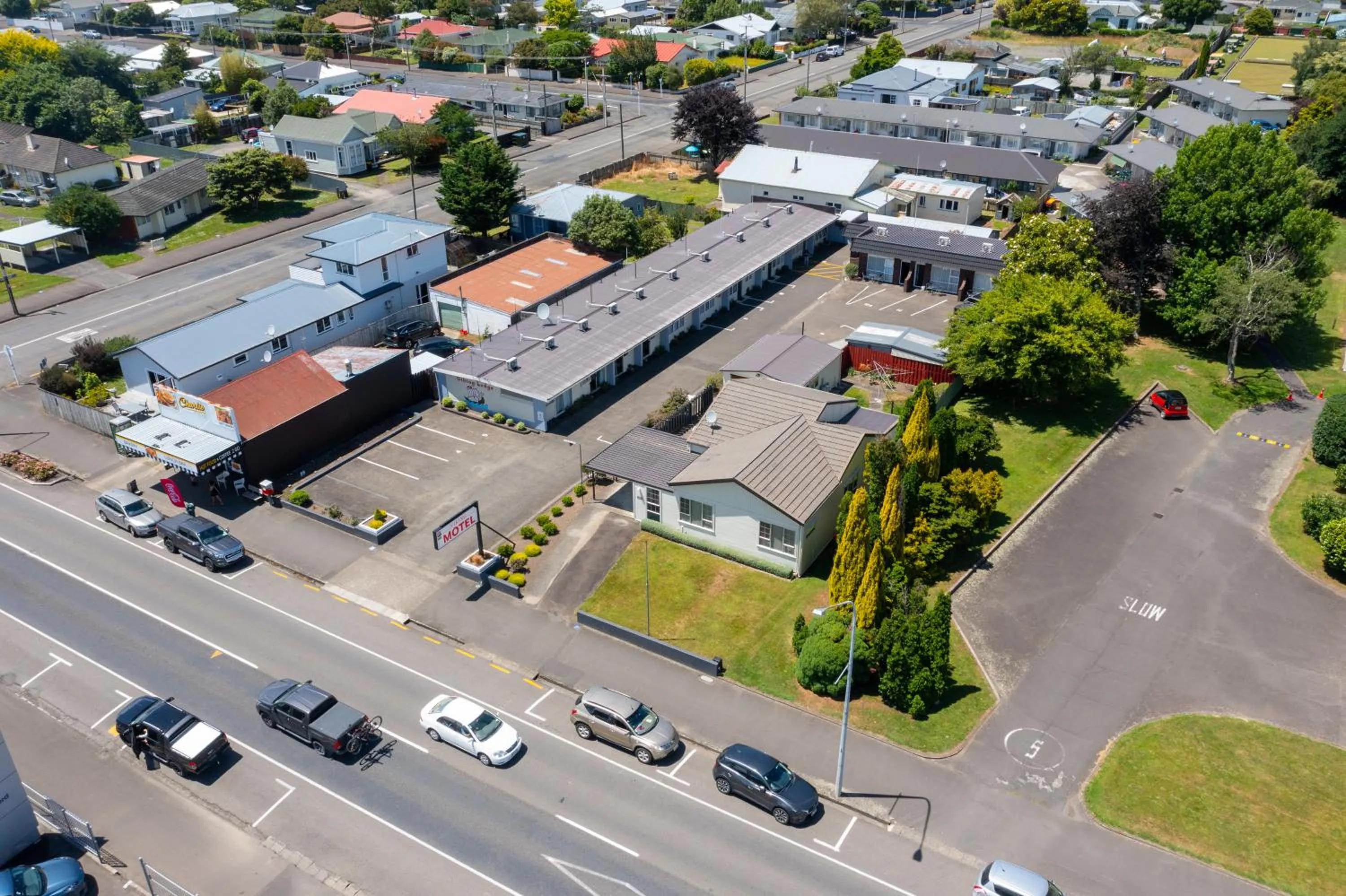 Bird's eye view in Viking Lodge Motel