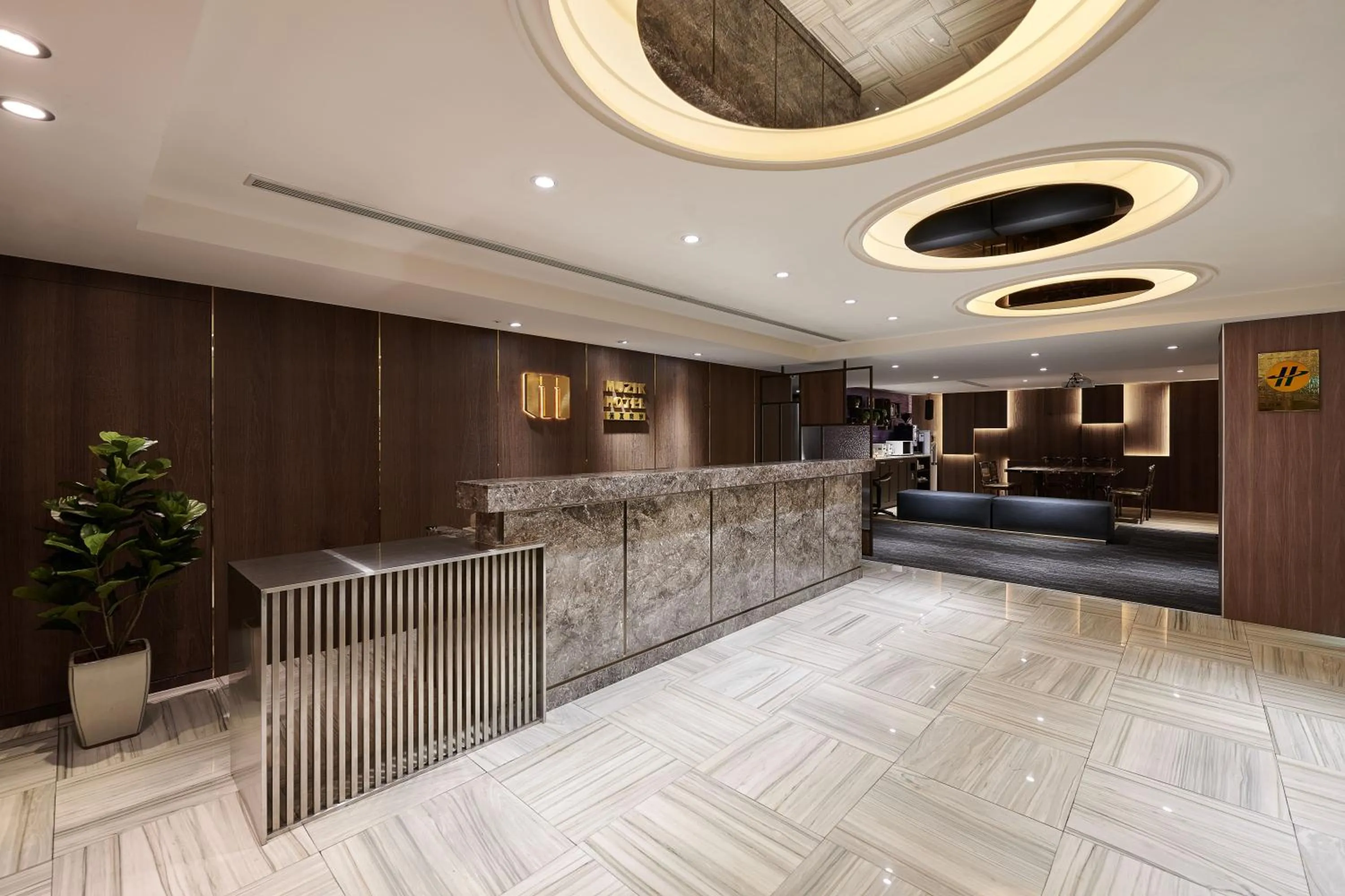 Lobby or reception in Muzik Hotel - Ximen Station Branch