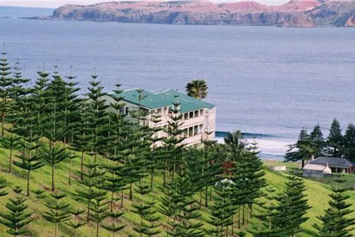 Bird's eye view in Panorama Seaside Apartments Norfolk Island