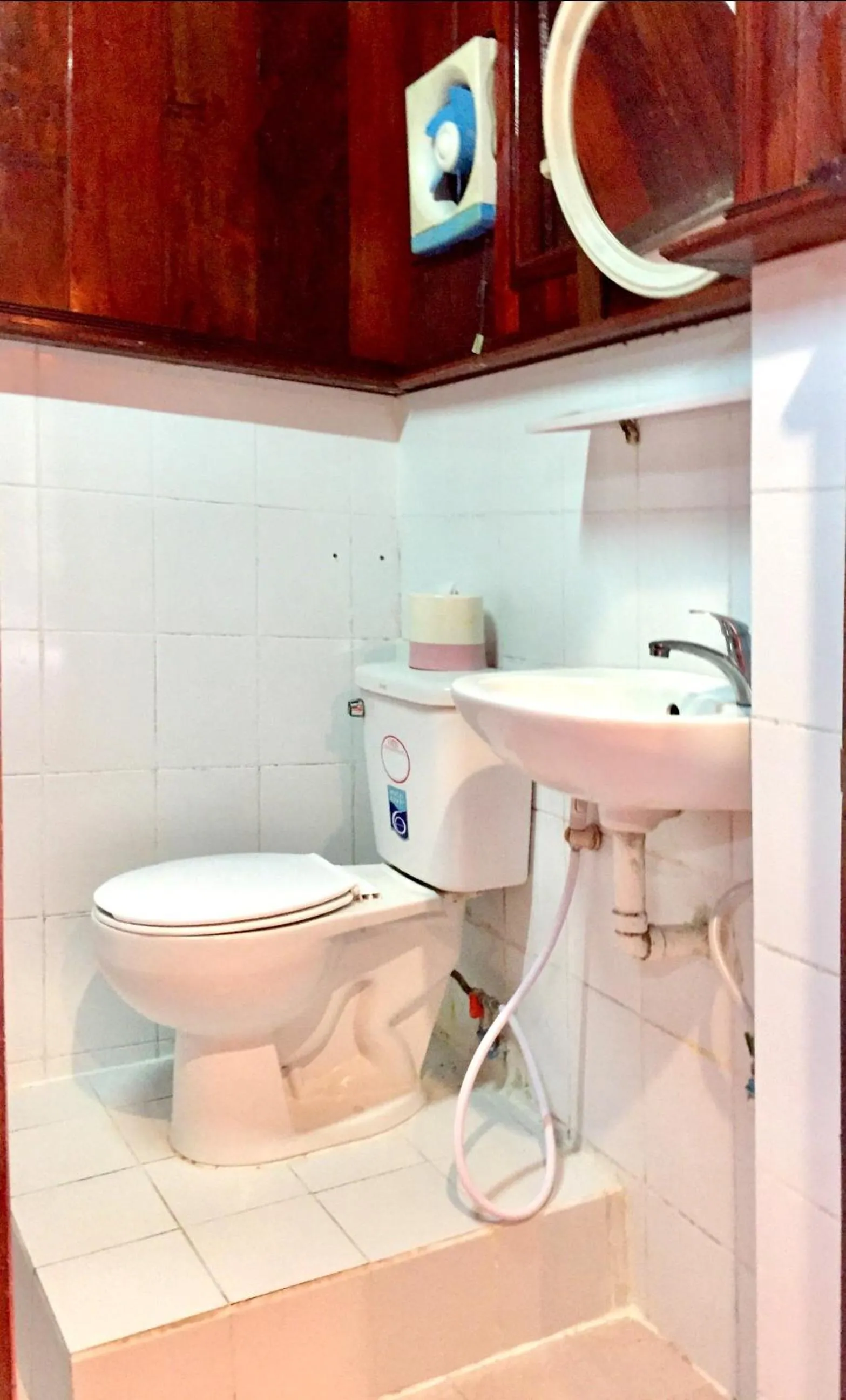 Toilet in Soutikone1 Guesthouse