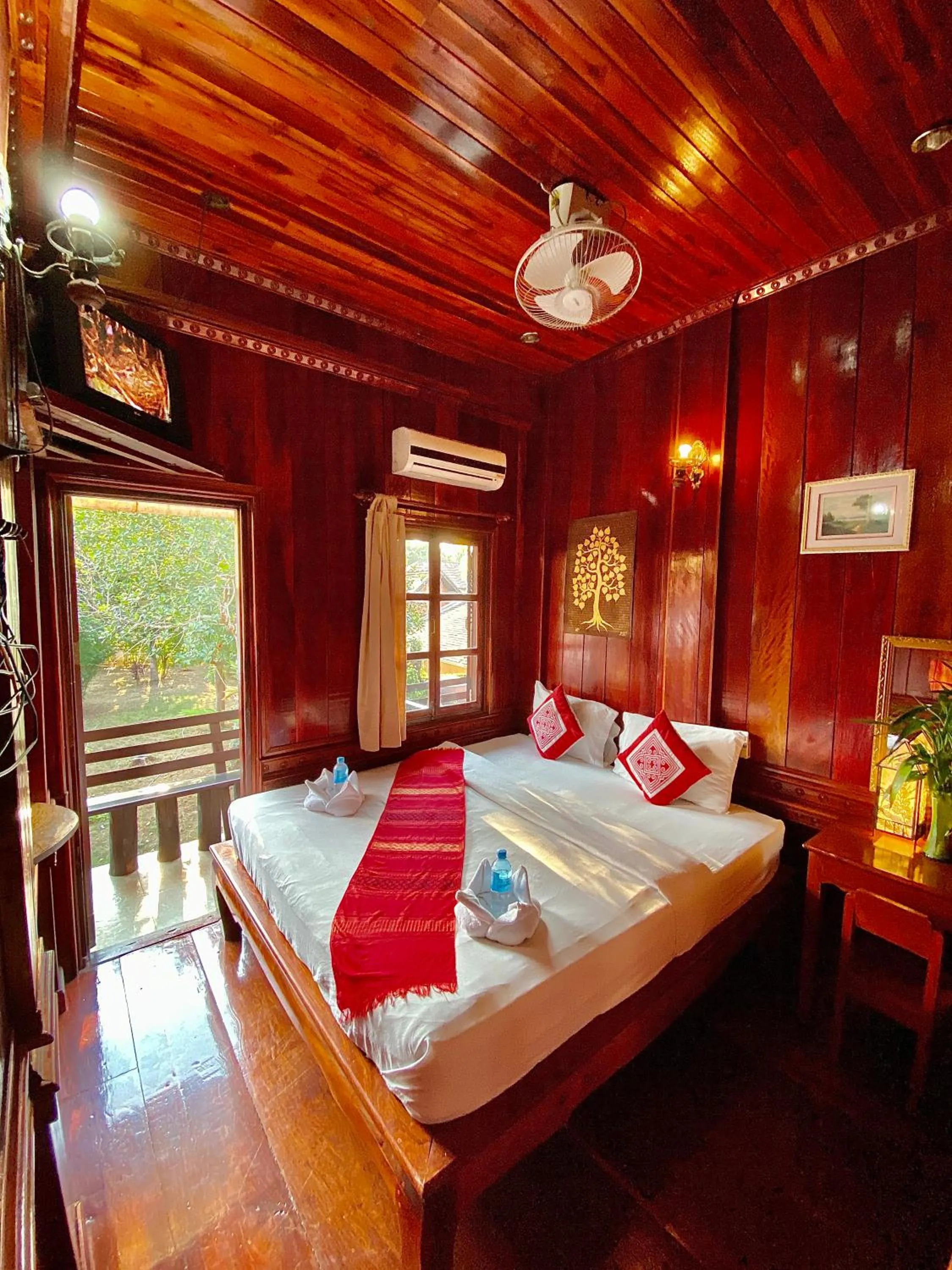 Bed in Soutikone1 Guesthouse