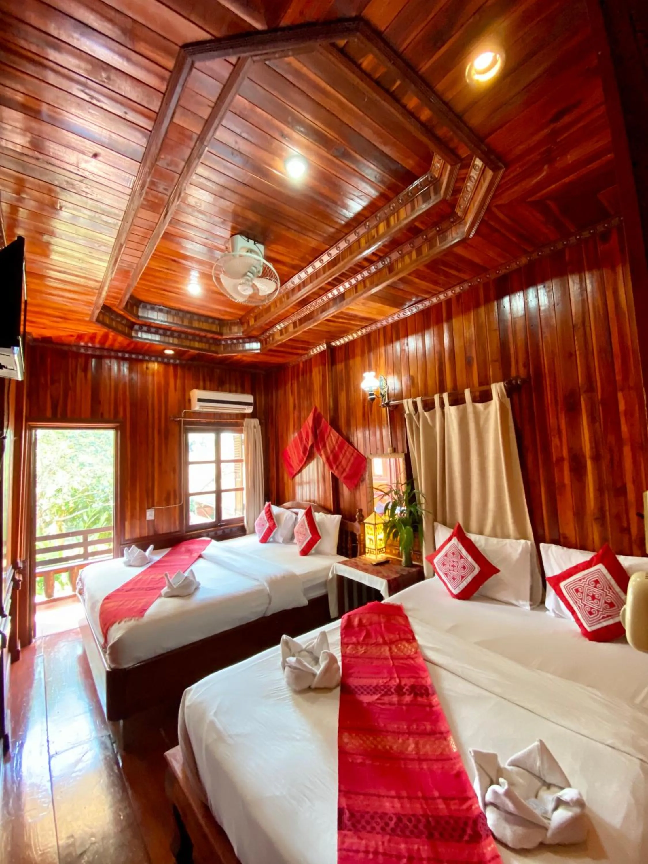 Bed in Soutikone1 Guesthouse