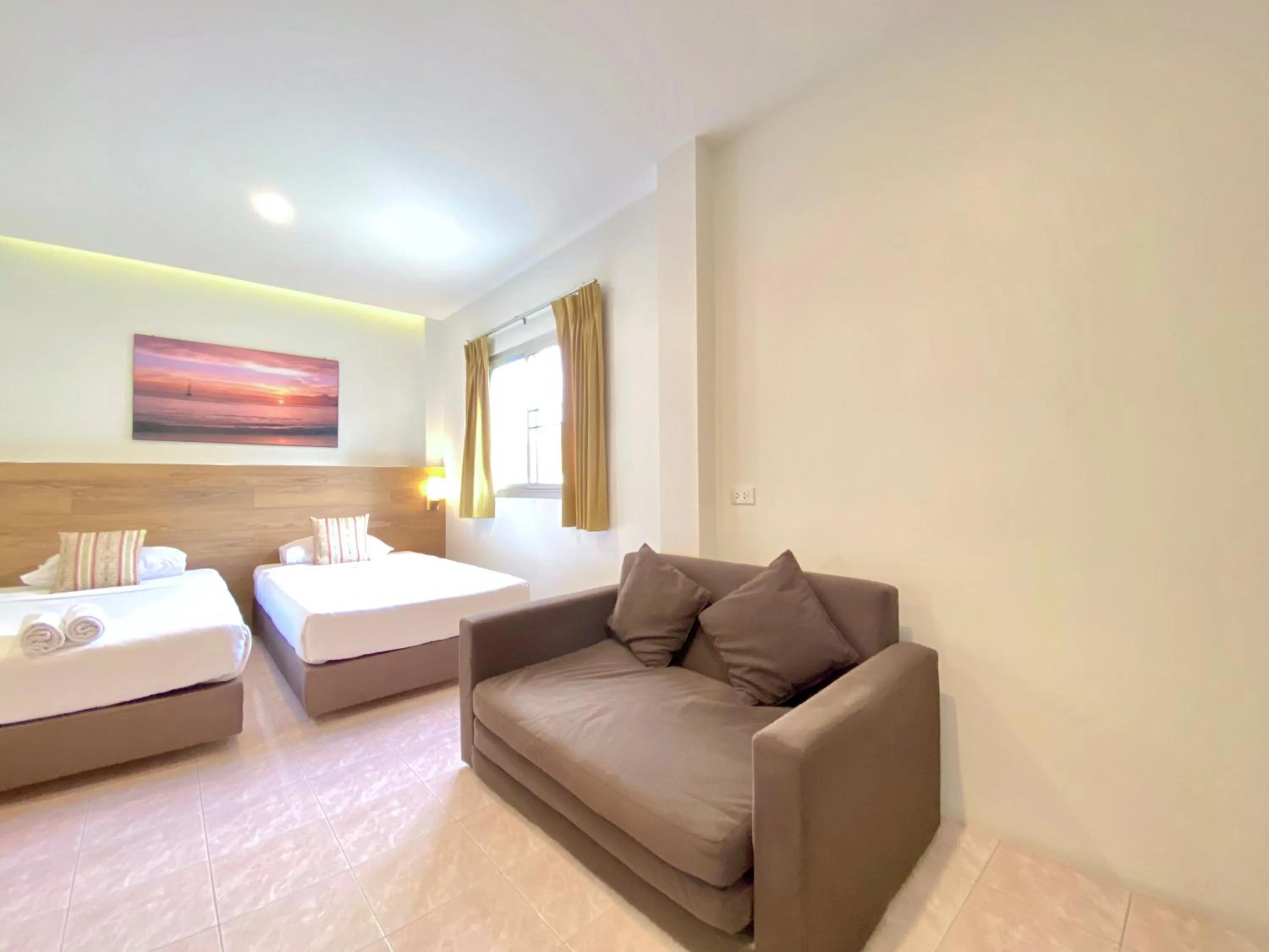 Seating area, Bed in Pensiri House - SHA Extra Plus