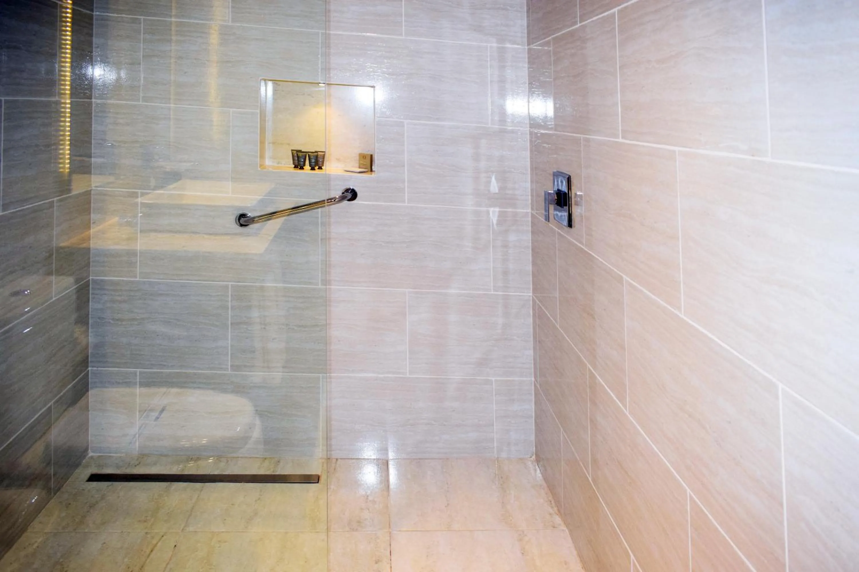 Shower in Delfines Collection Hotel by Mercure