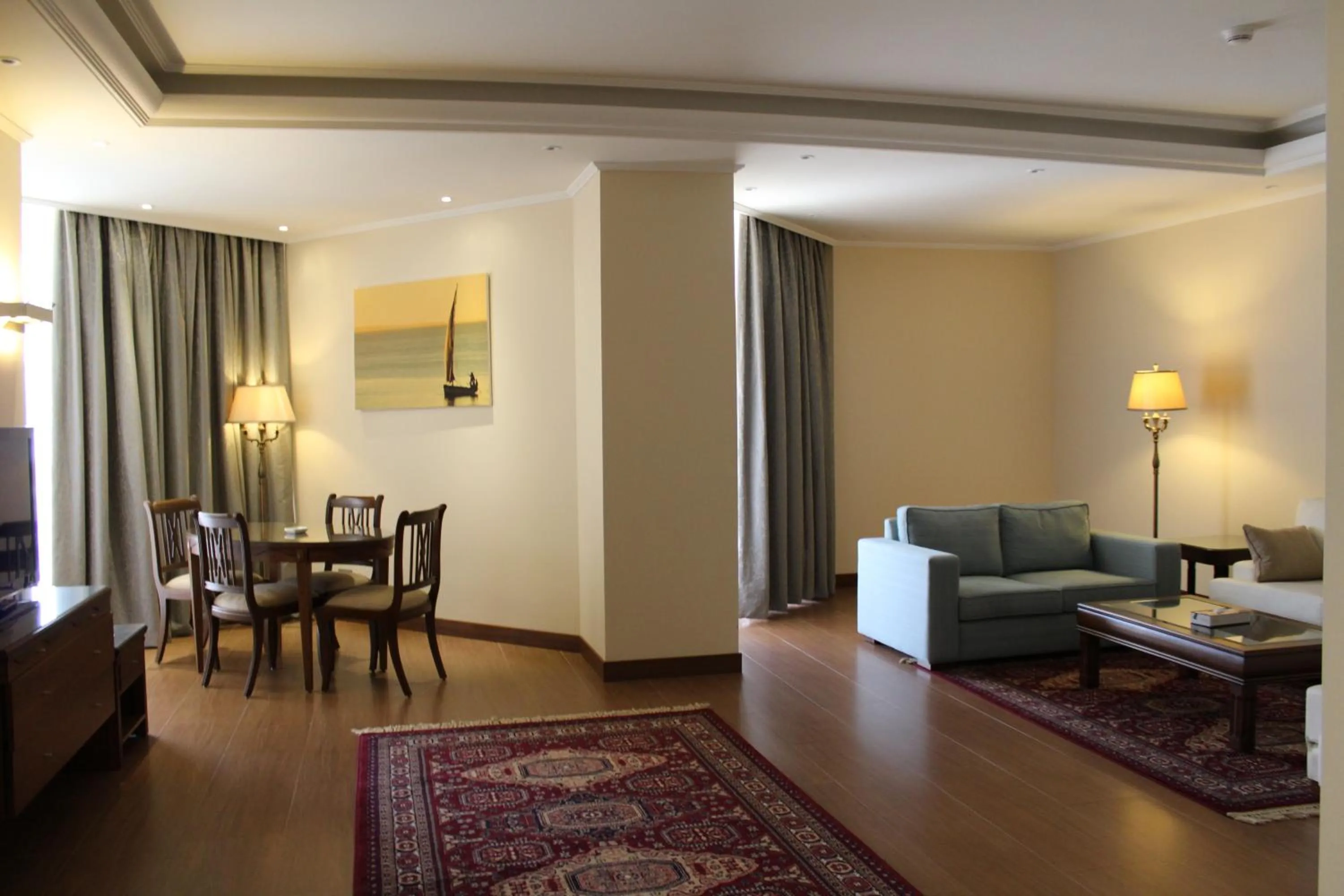 Living room in Jiyeh Marina Resort Hotel & Chalets