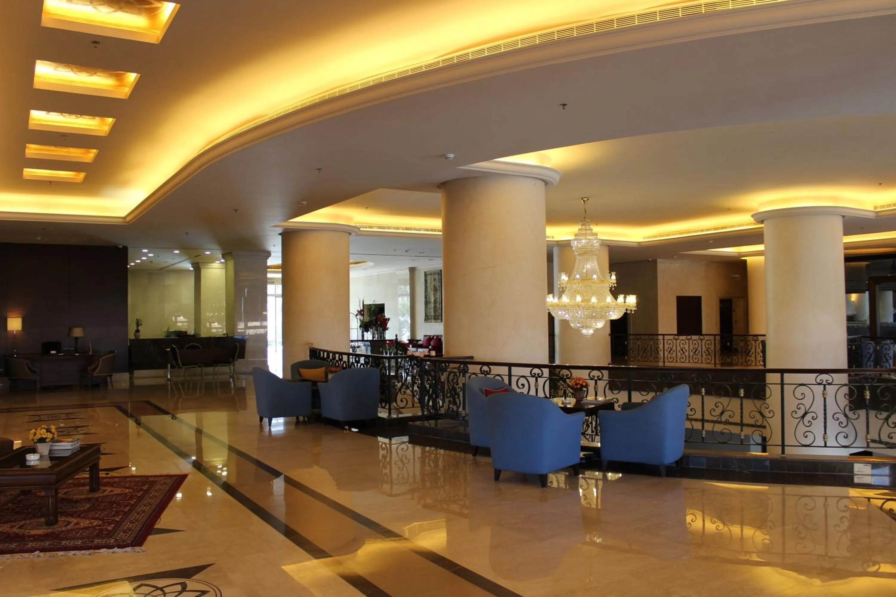 Lobby or reception in Jiyeh Marina Resort Hotel & Chalets