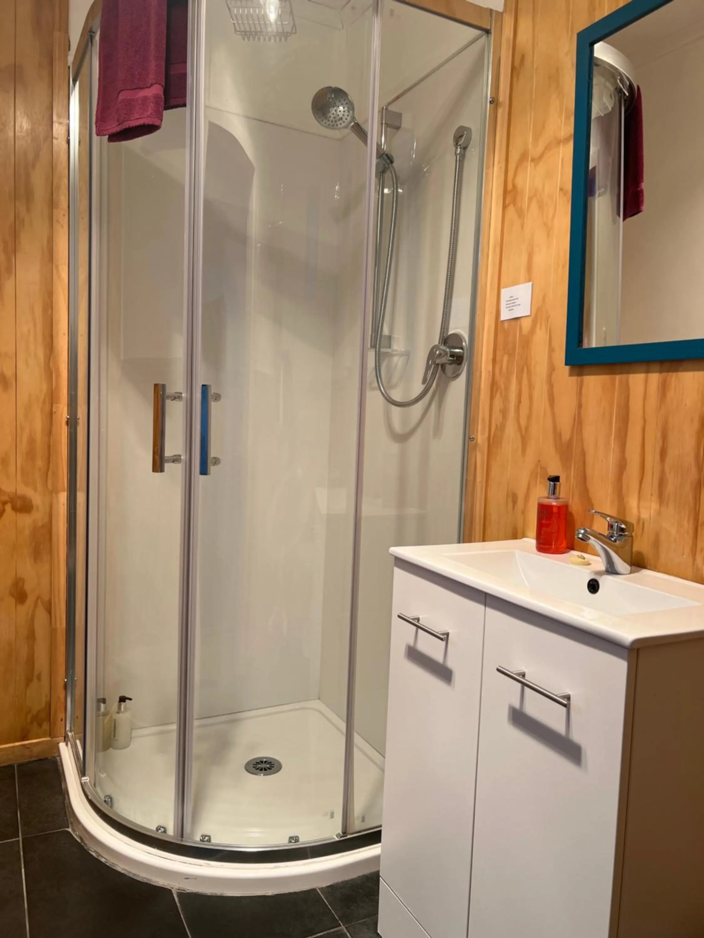 Shower in High Street Living Motel