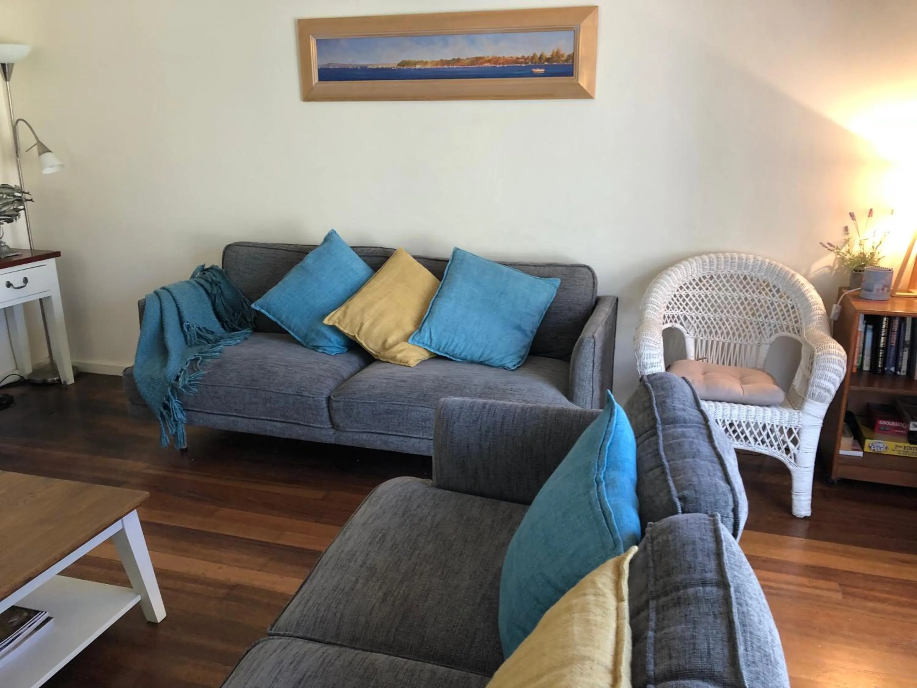 Living room in Beachwalk Cottage