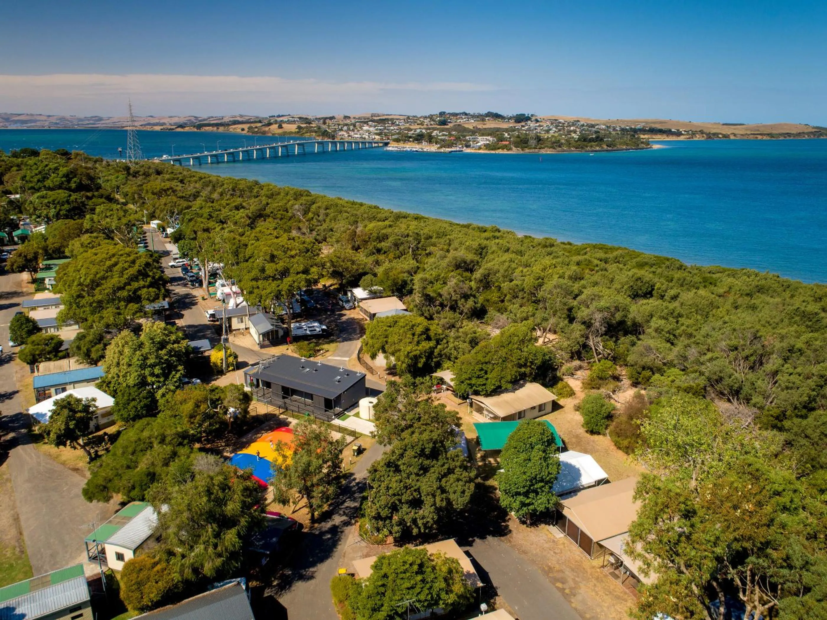 Bird's eye view in BIG4 Ingenia Holidays Phillip Island