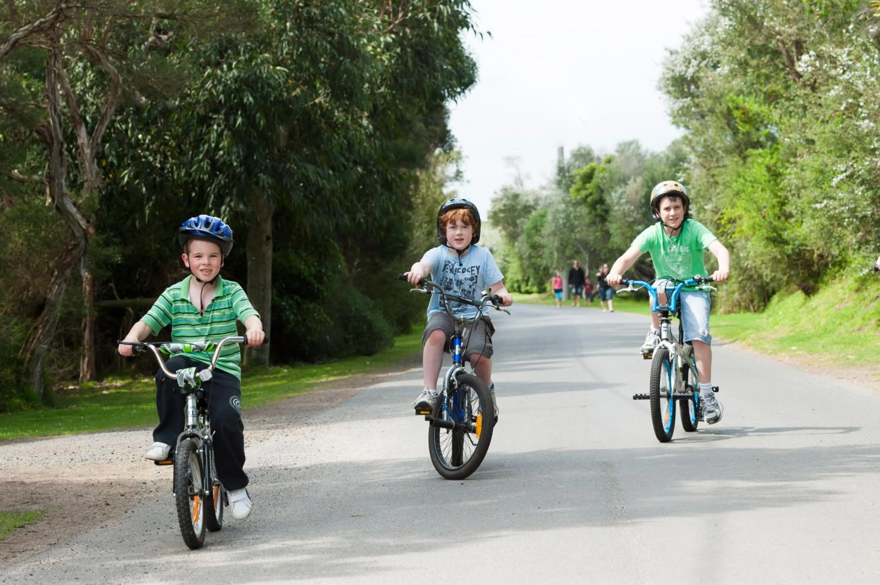Cycling in BIG4 Ingenia Holidays Phillip Island