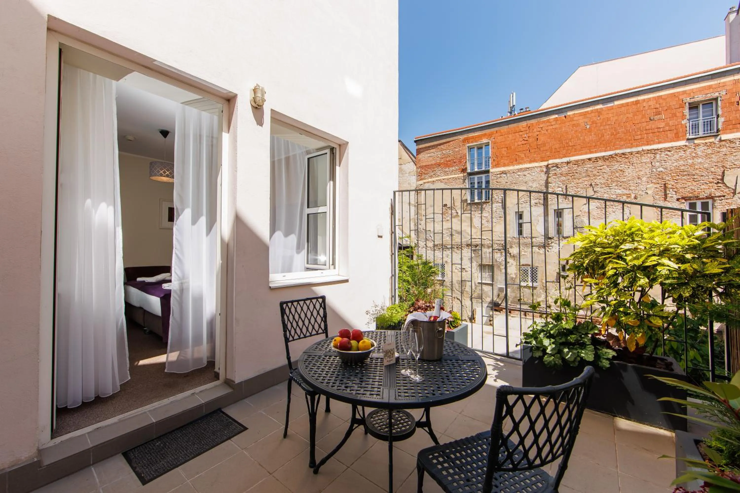 Balcony/Terrace in APLEND CITY Hotel Perugia