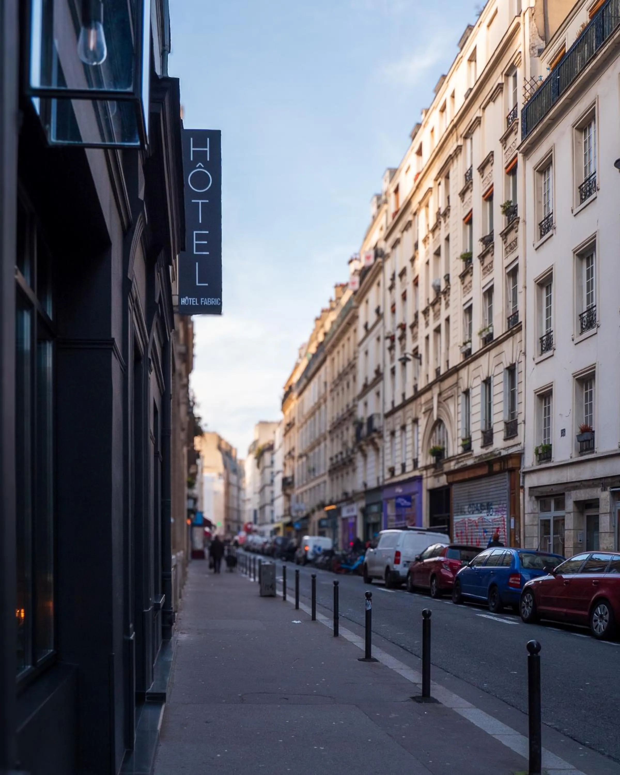 Facade/entrance in Hôtel Fabric