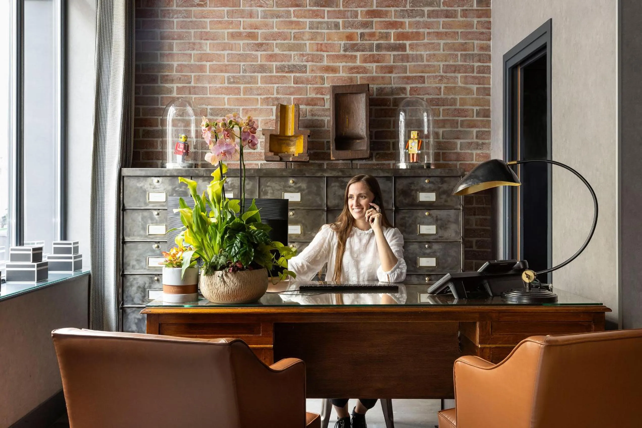 Lobby or reception in Hôtel Fabric