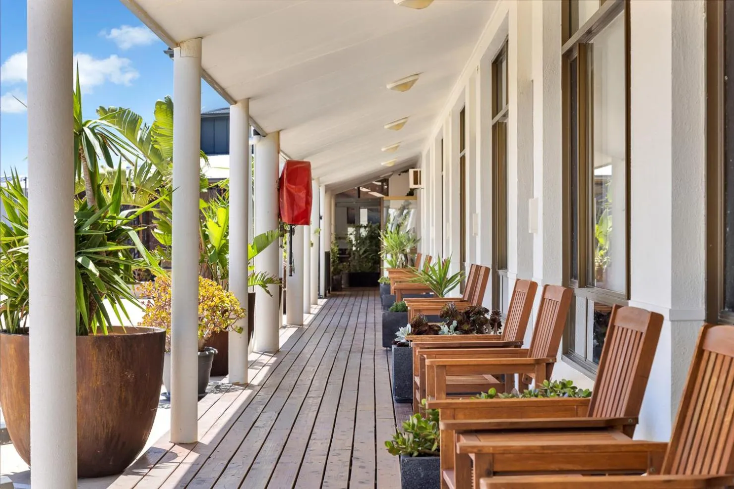 Property building in Coast Motel and Apartments