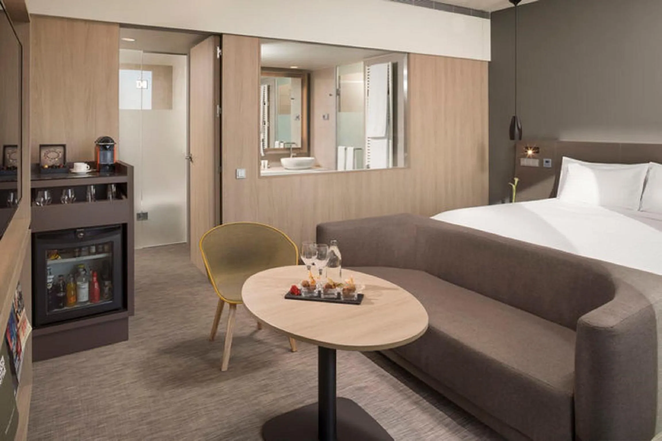 Other, Bed in The Level at Melia Barcelona Sky