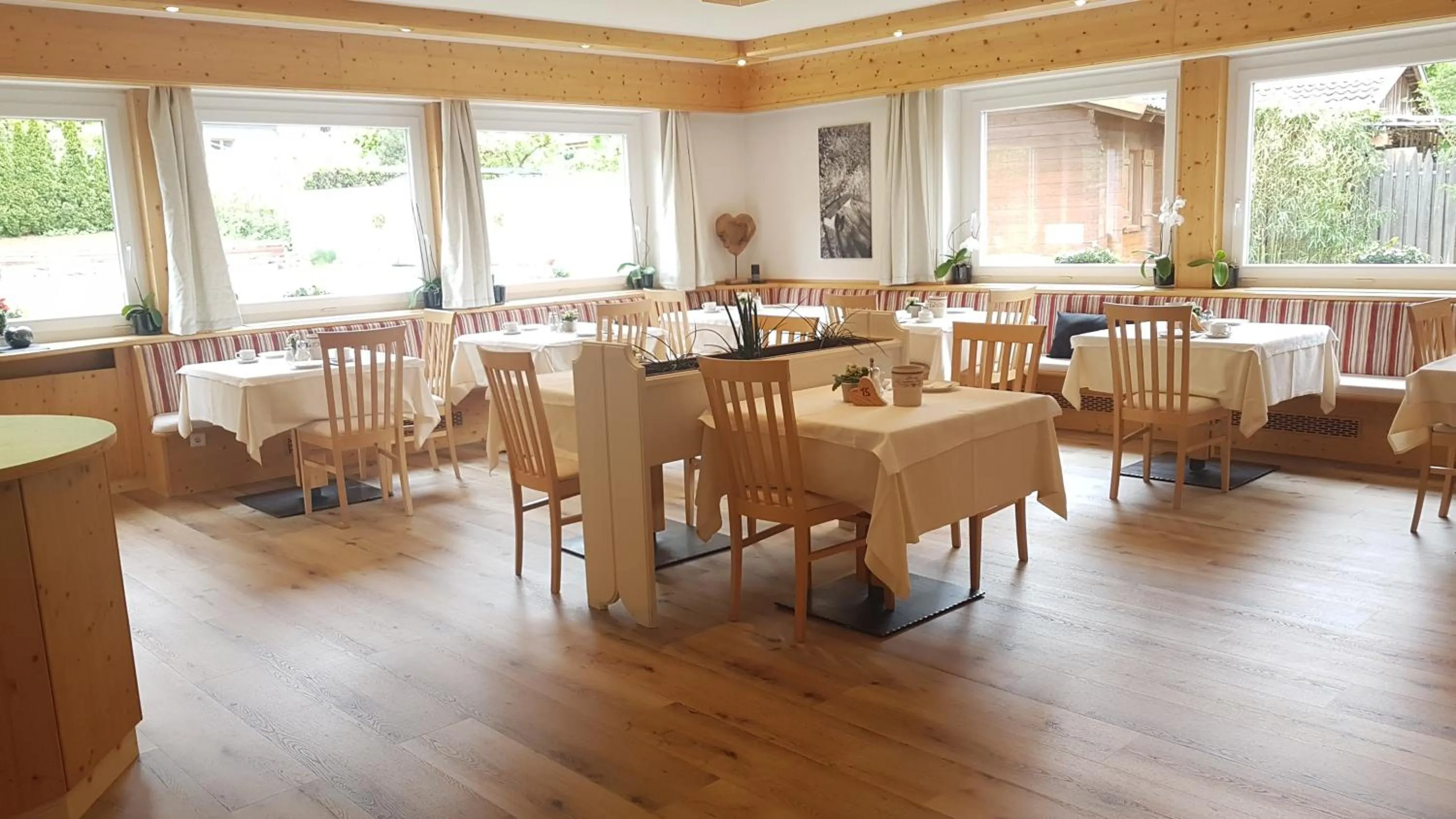 Decorative detail in Pension Lärchenhof