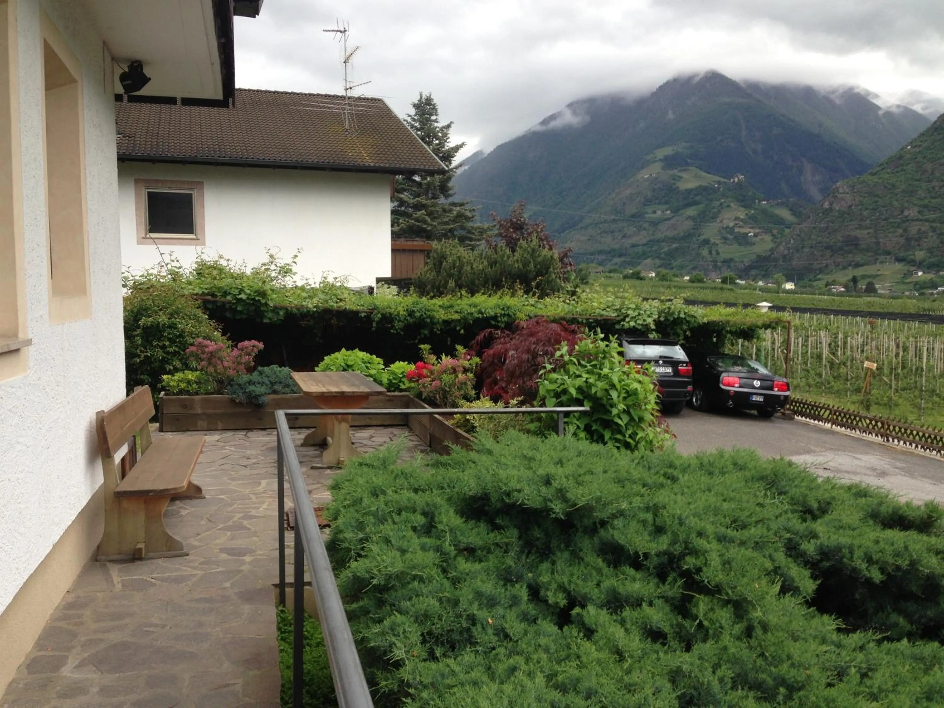 Facade/entrance in Pension Lärchenhof