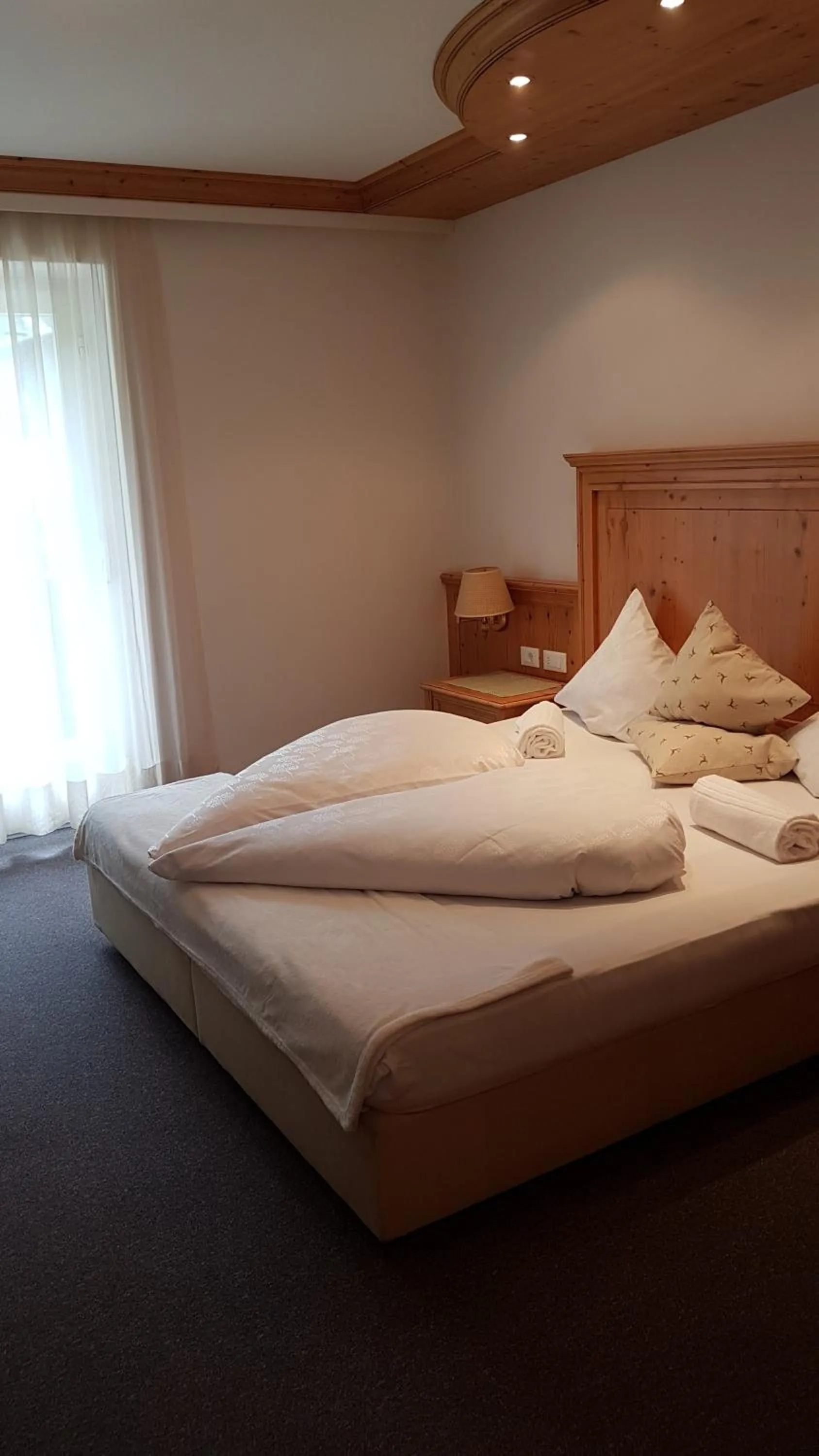 Bed in Pension Lärchenhof